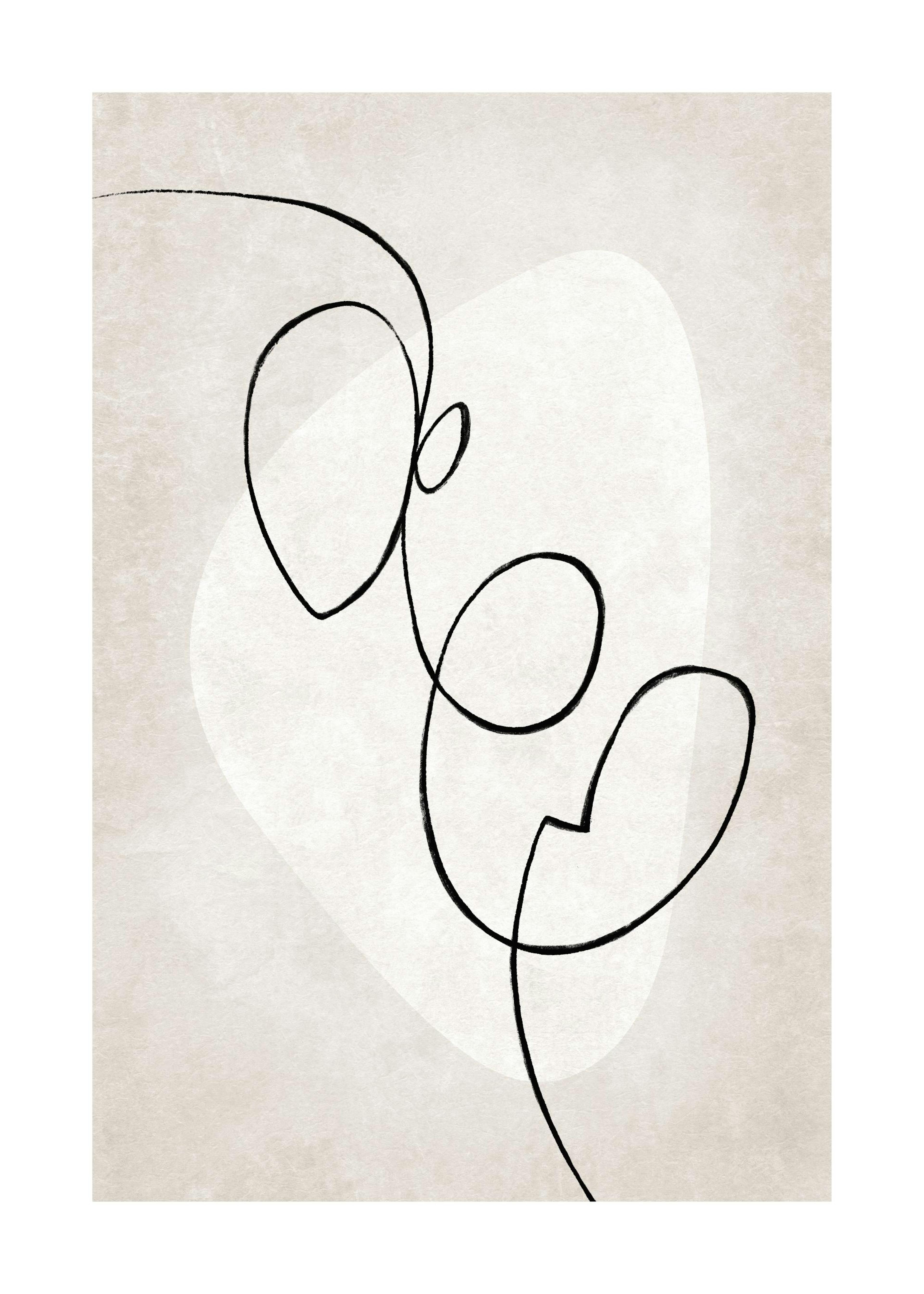Artful Lines No1 Print 0