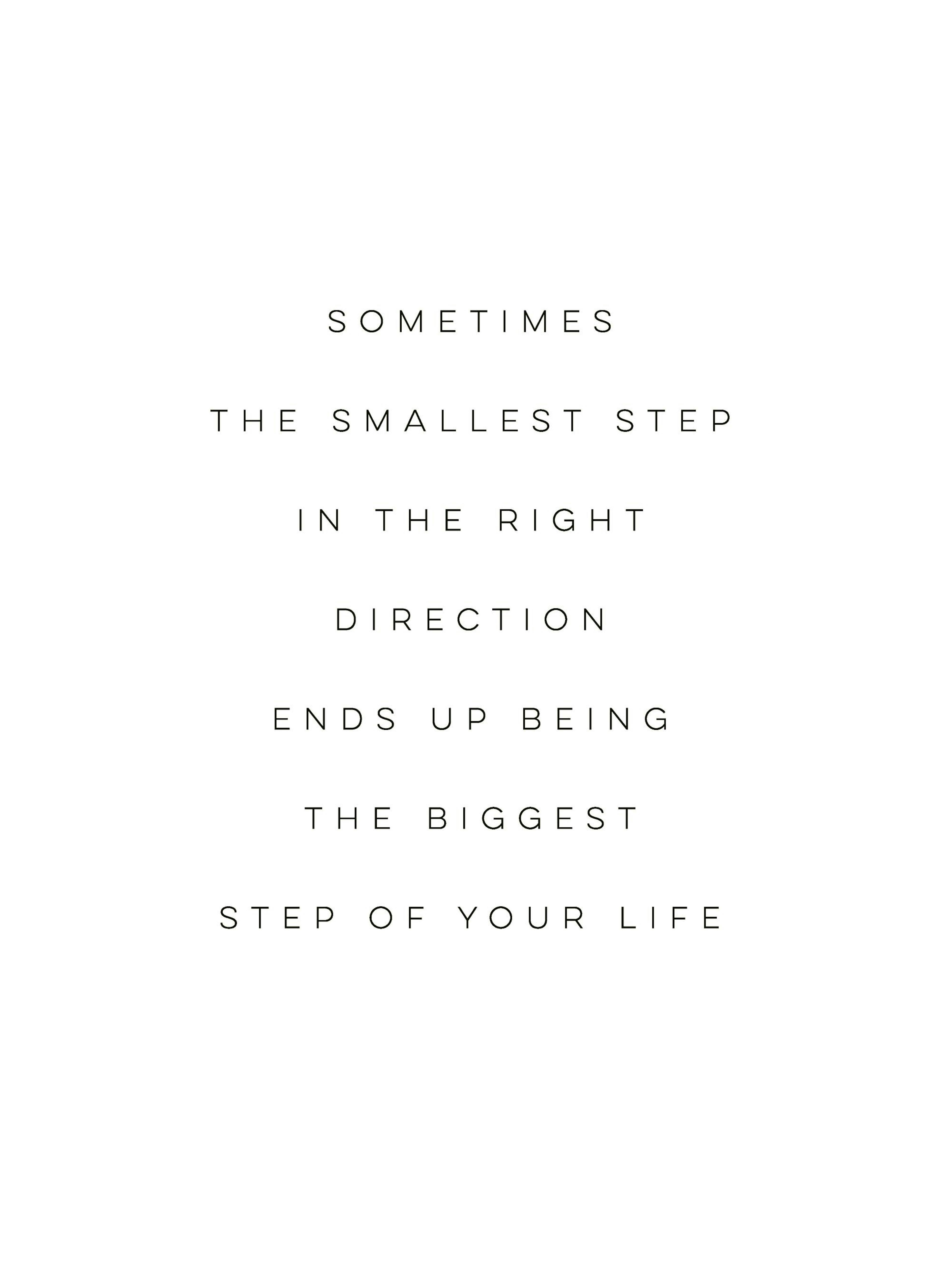 The Smallest Step Poster