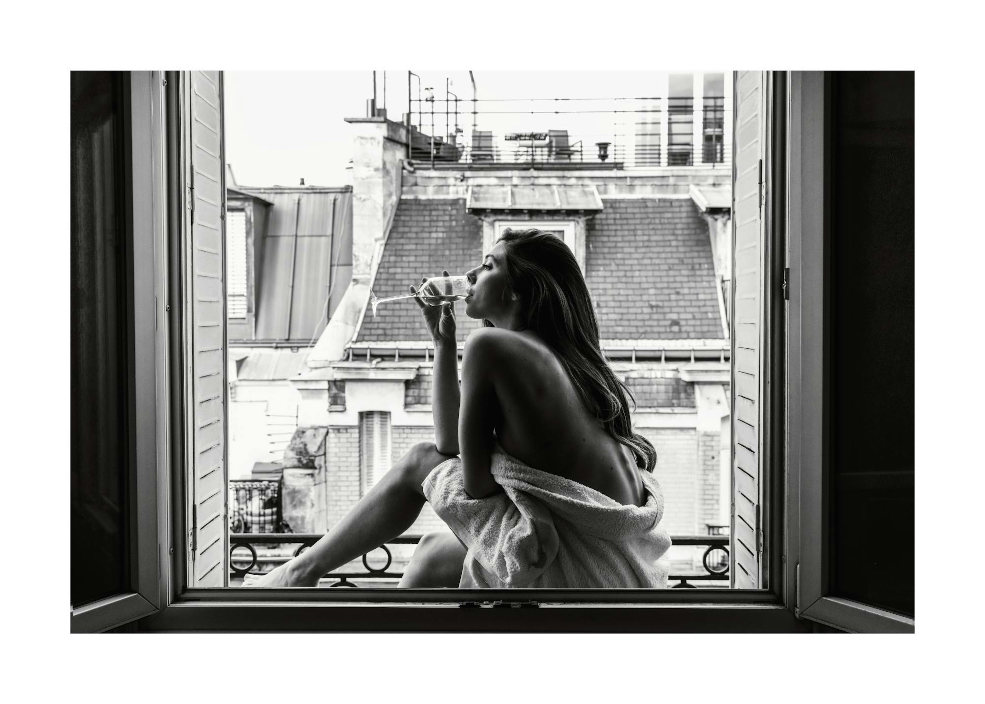 A Sip of Wine Print 0