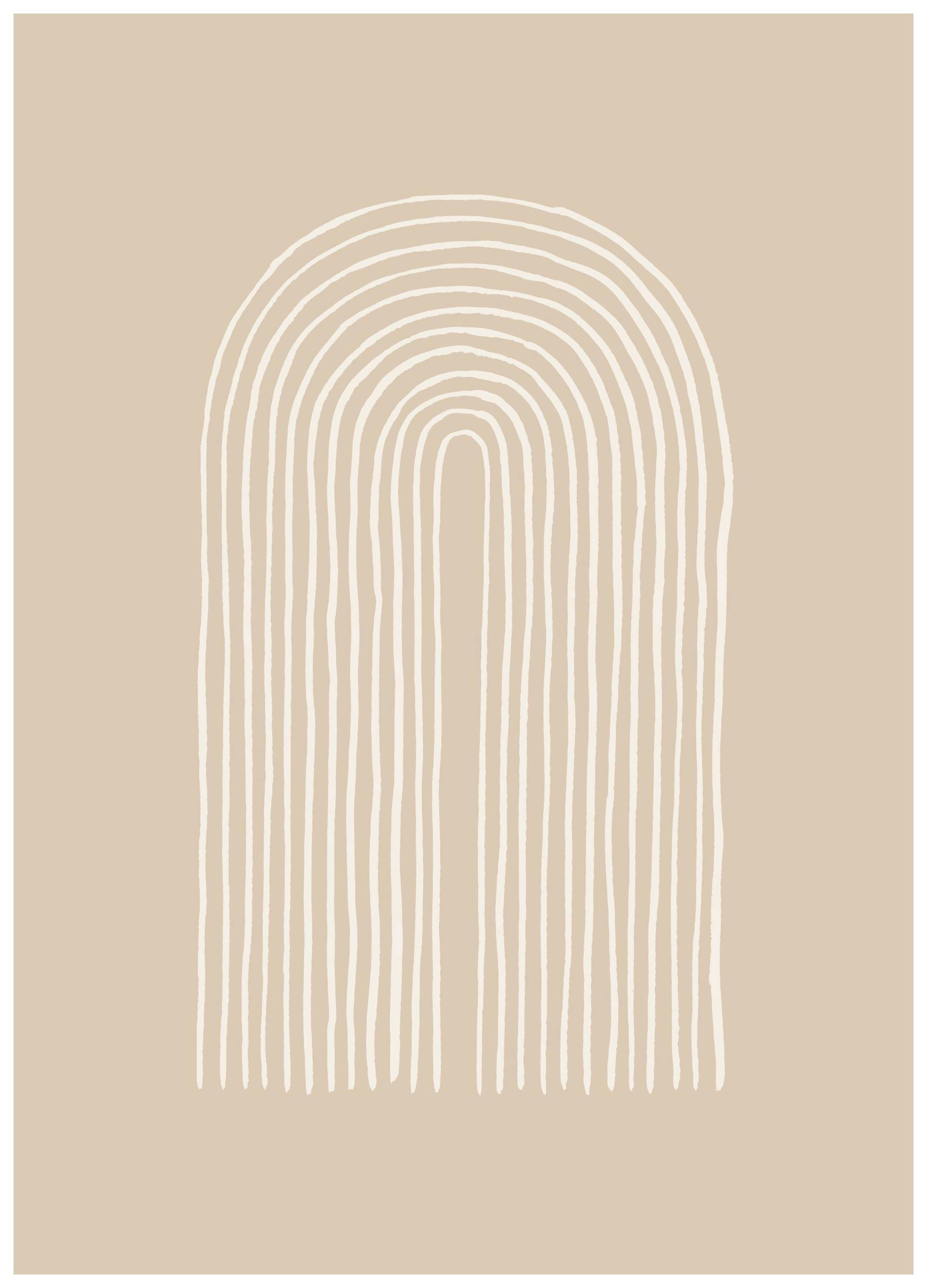 Painted Arches No2 Poster (50x70 cm)- Arte grafica e poster