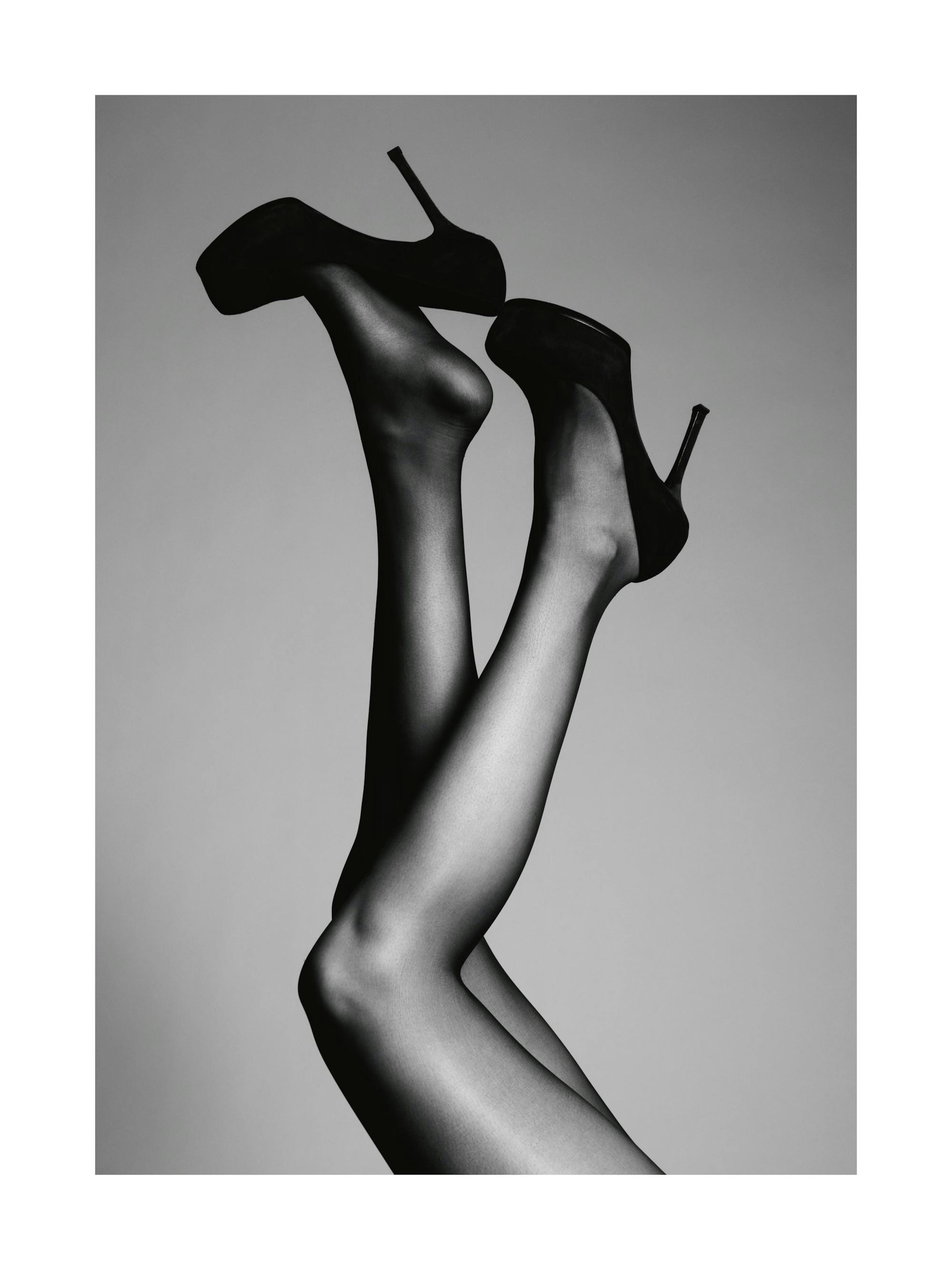 B&W Legs Print