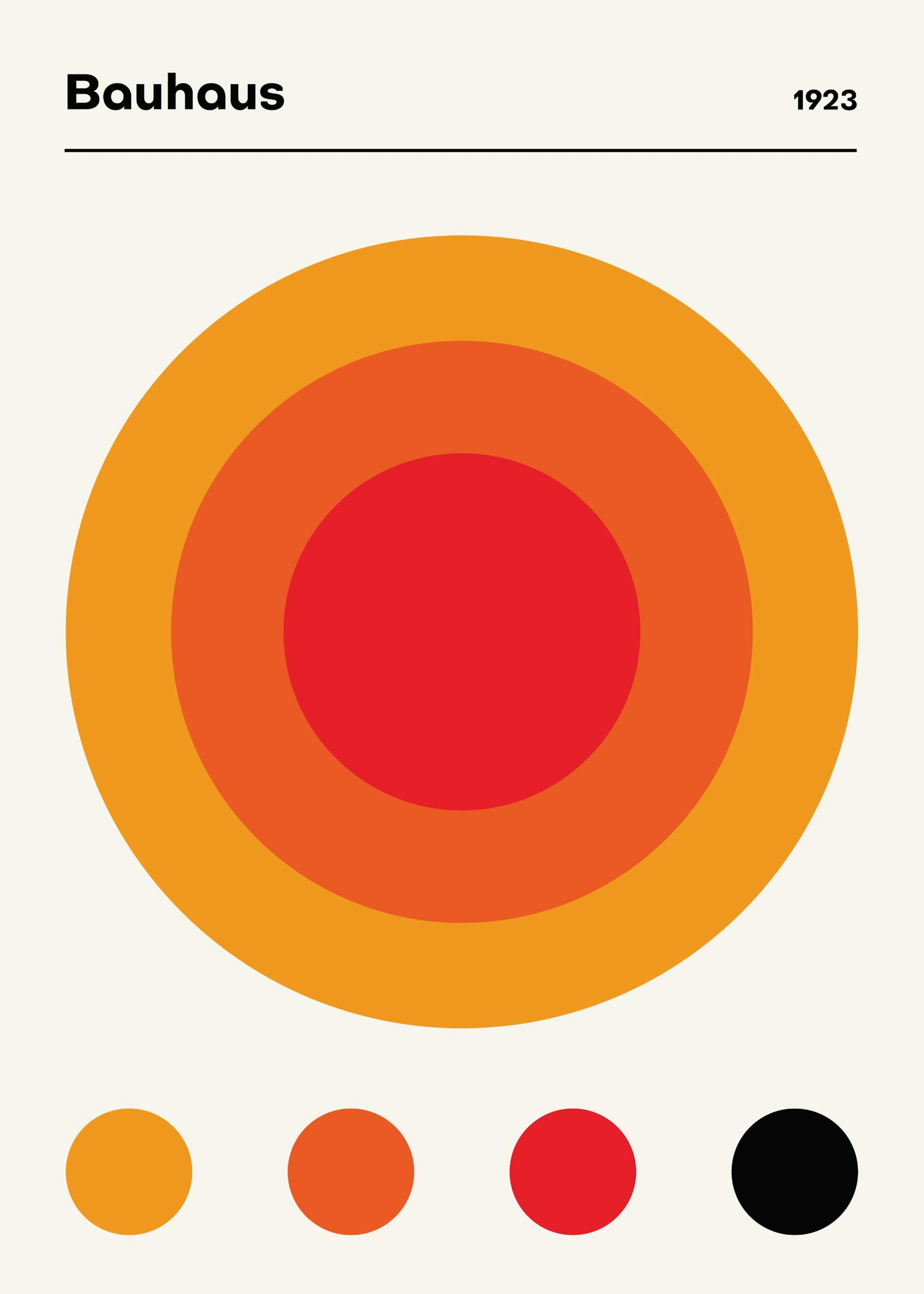 Bauhaus 1923 Poster 0