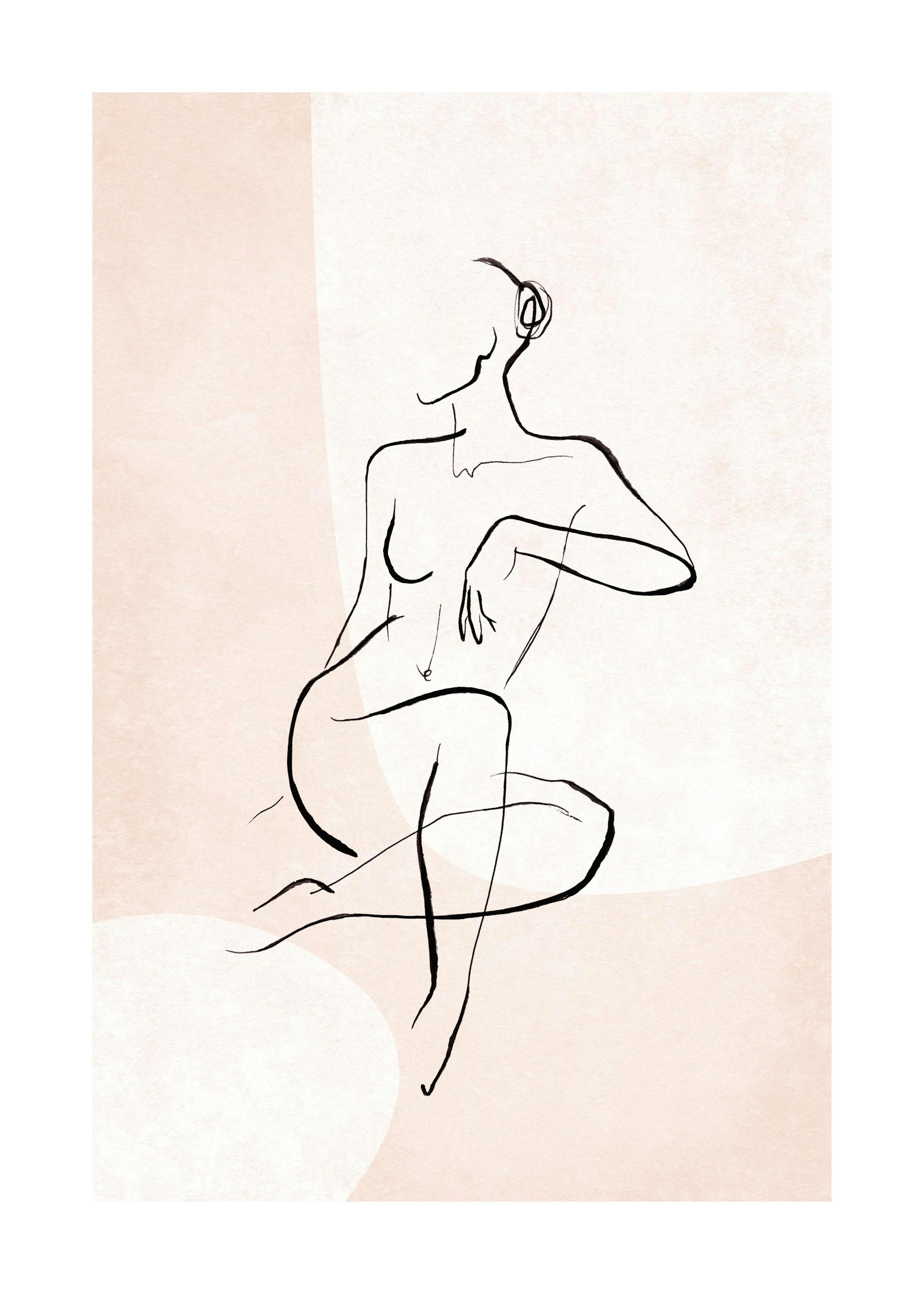 Female Sketch Forms No2 Poster 0