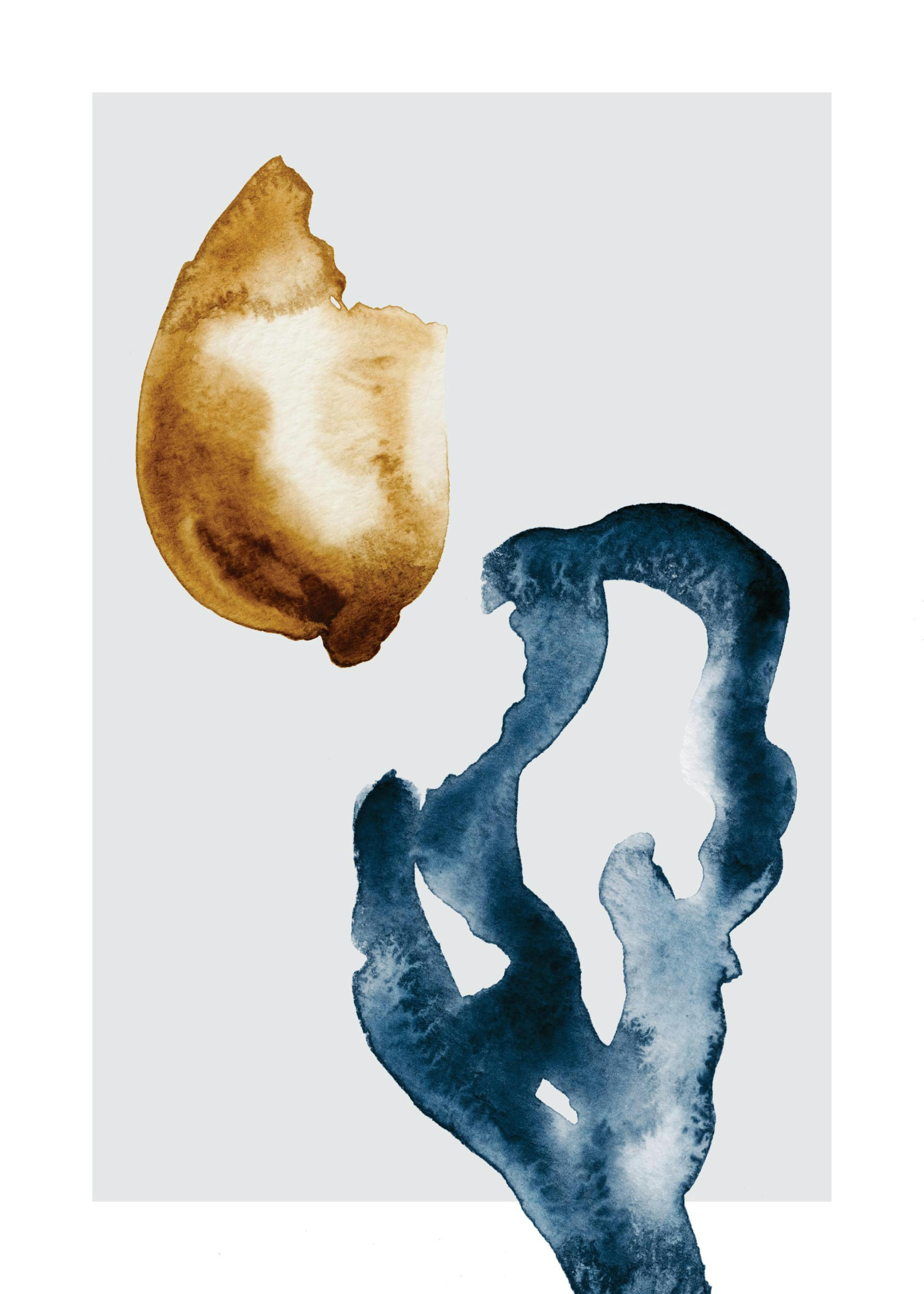 Abstract Floral No1 Plakat 0