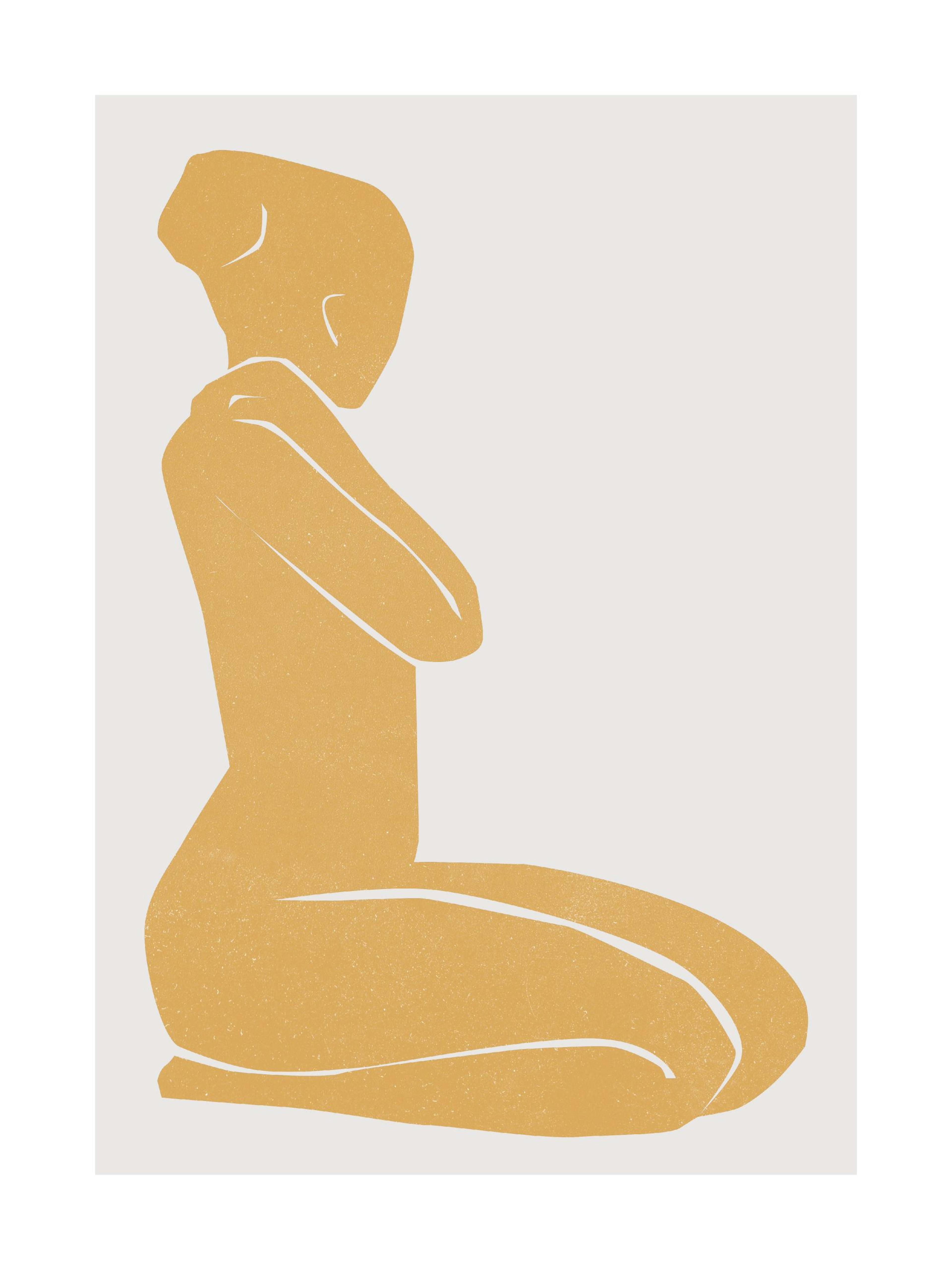 Cadmium Yellow Figure 포스터