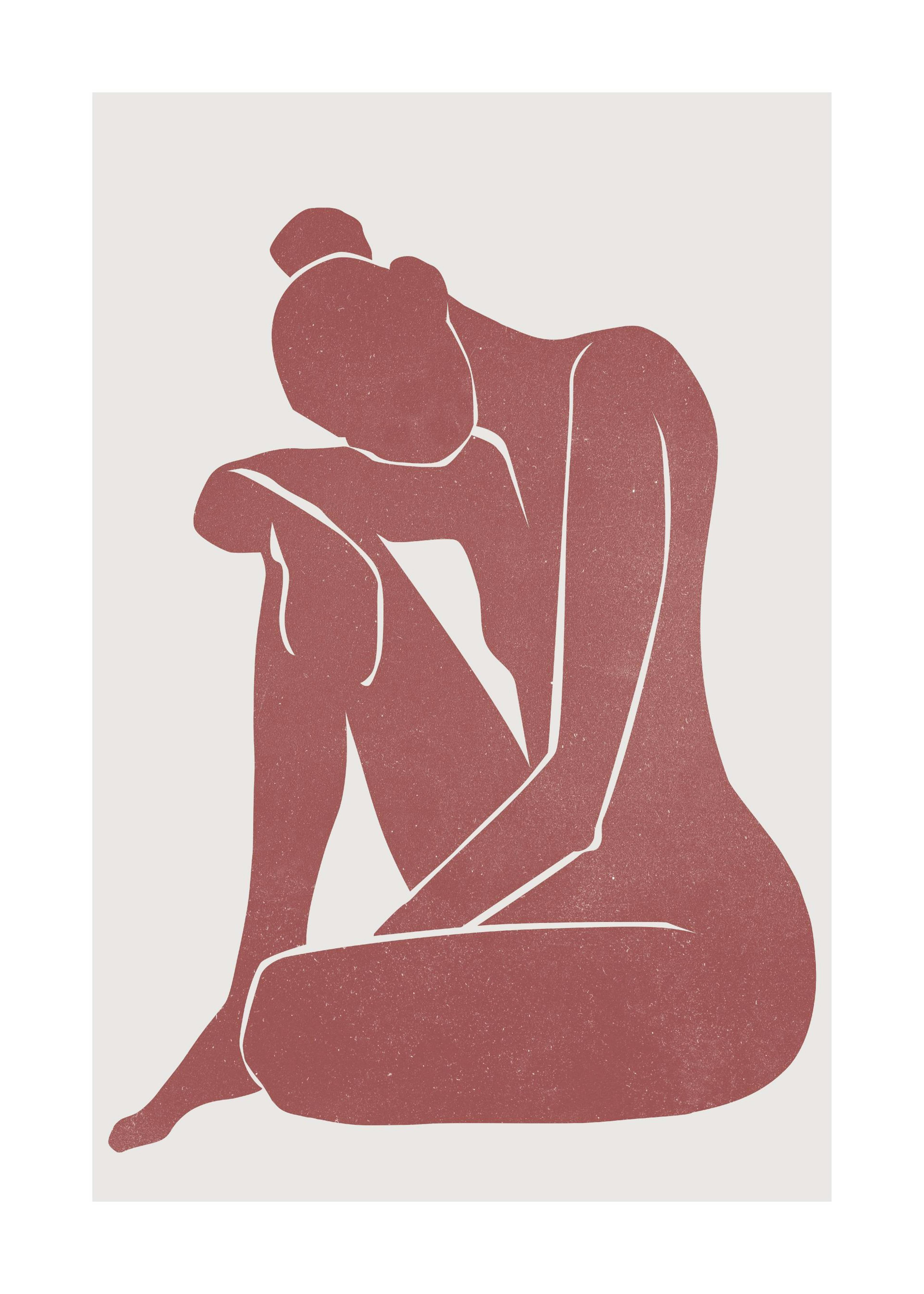Burnt Sienna Figure 포스터 0