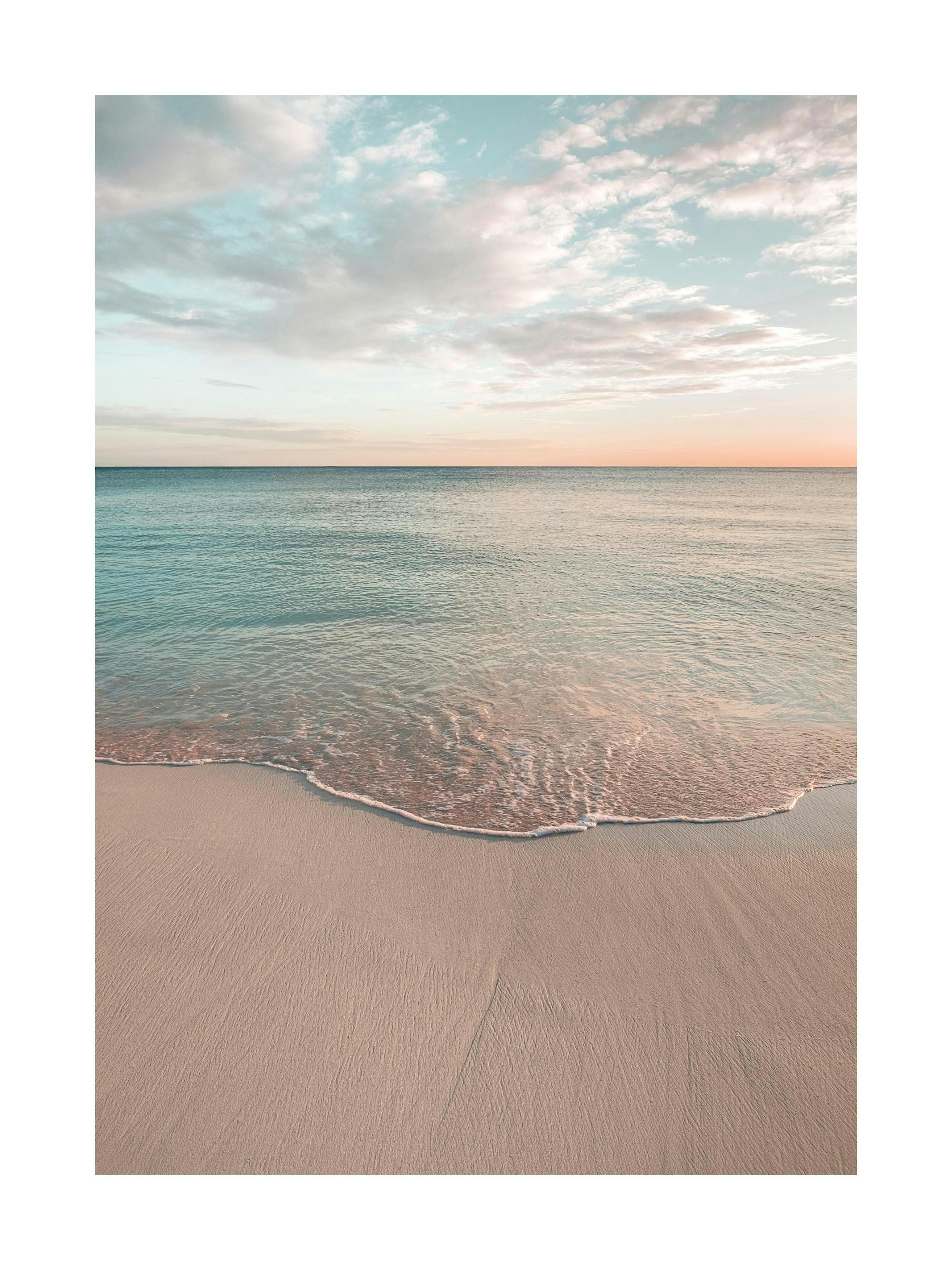 Calm Beach Affiche