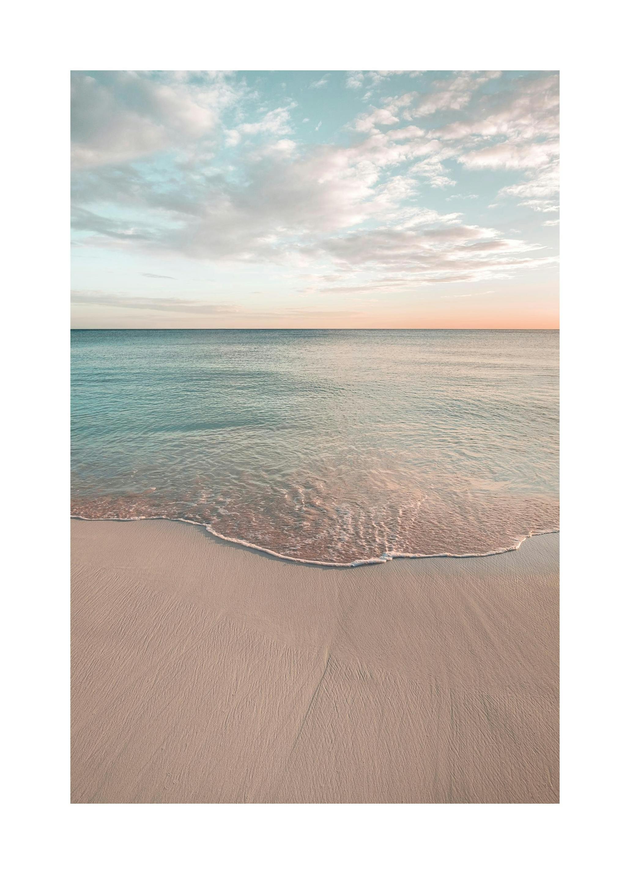 Calm Beach Poster (30x40 cm) -  Poster mit Strandmotiven