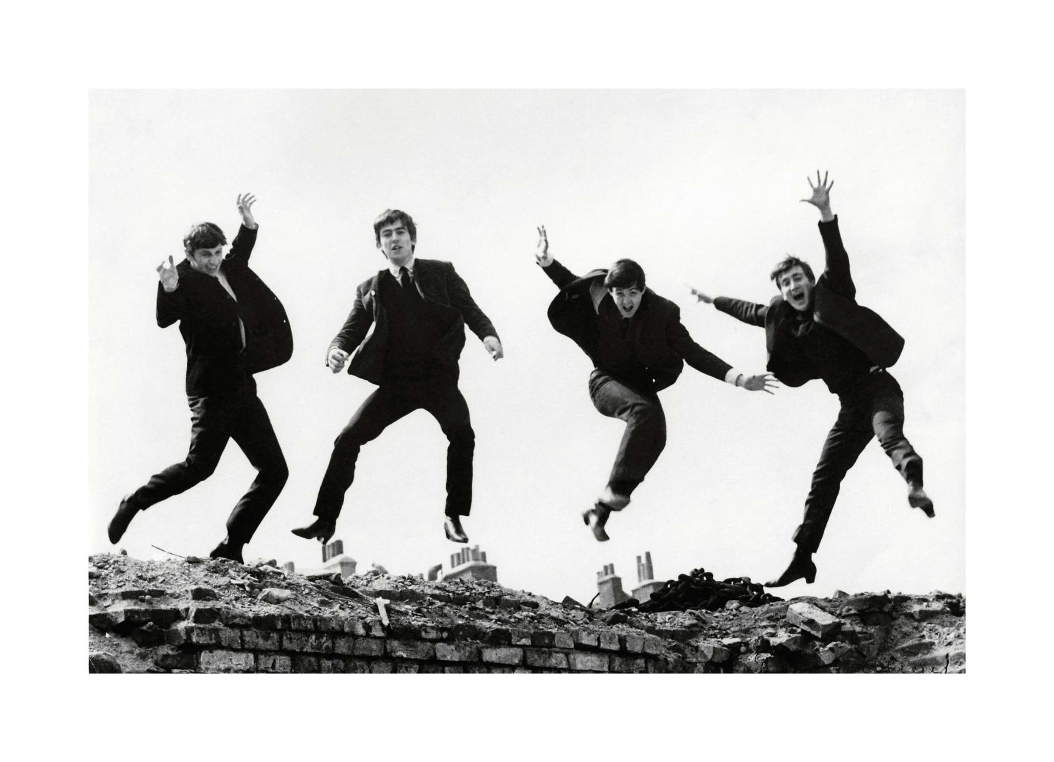 The Beatles Poster (30x40 cm) -  Ikonische Fotografien
