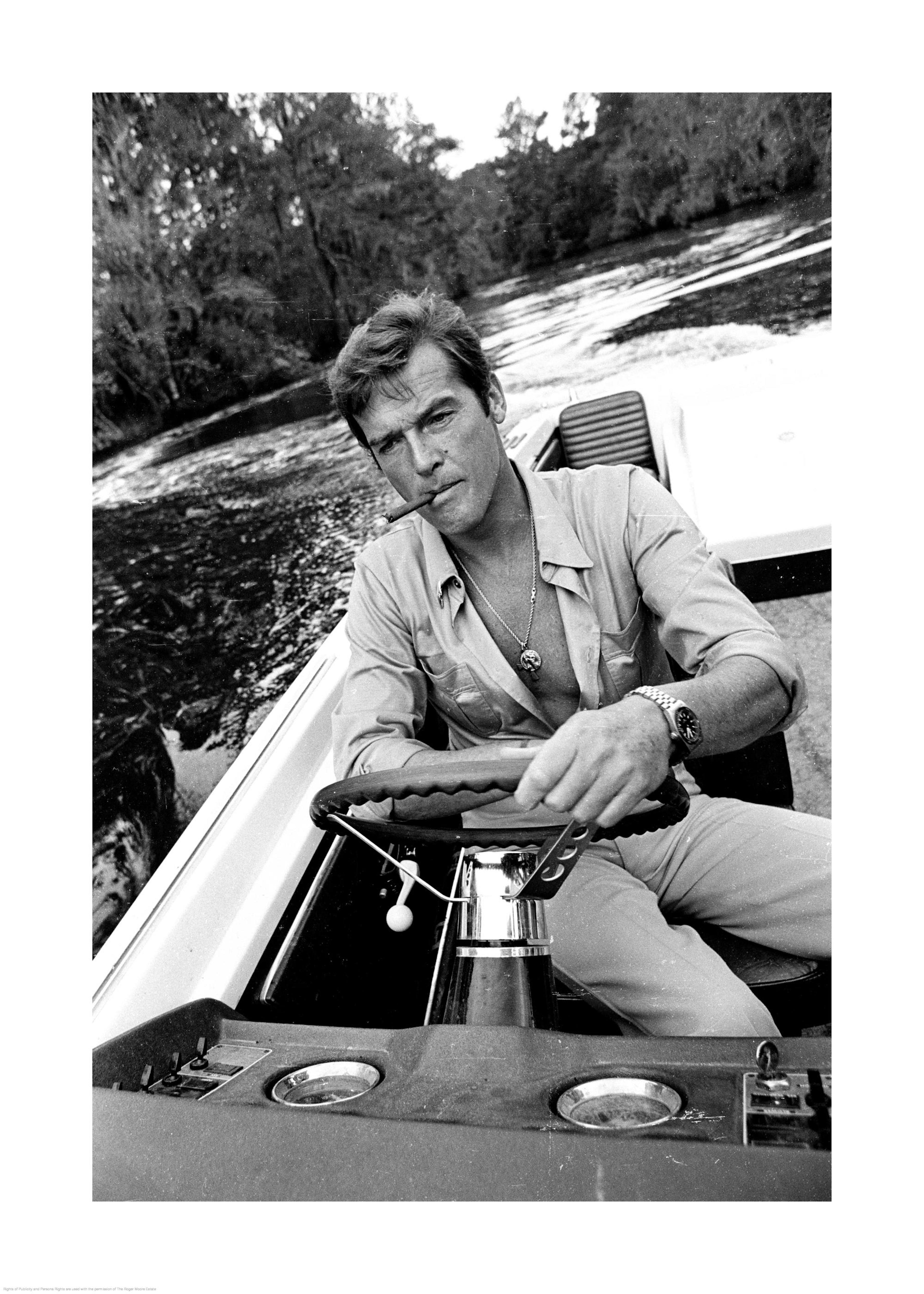 Roger Moore Print 0