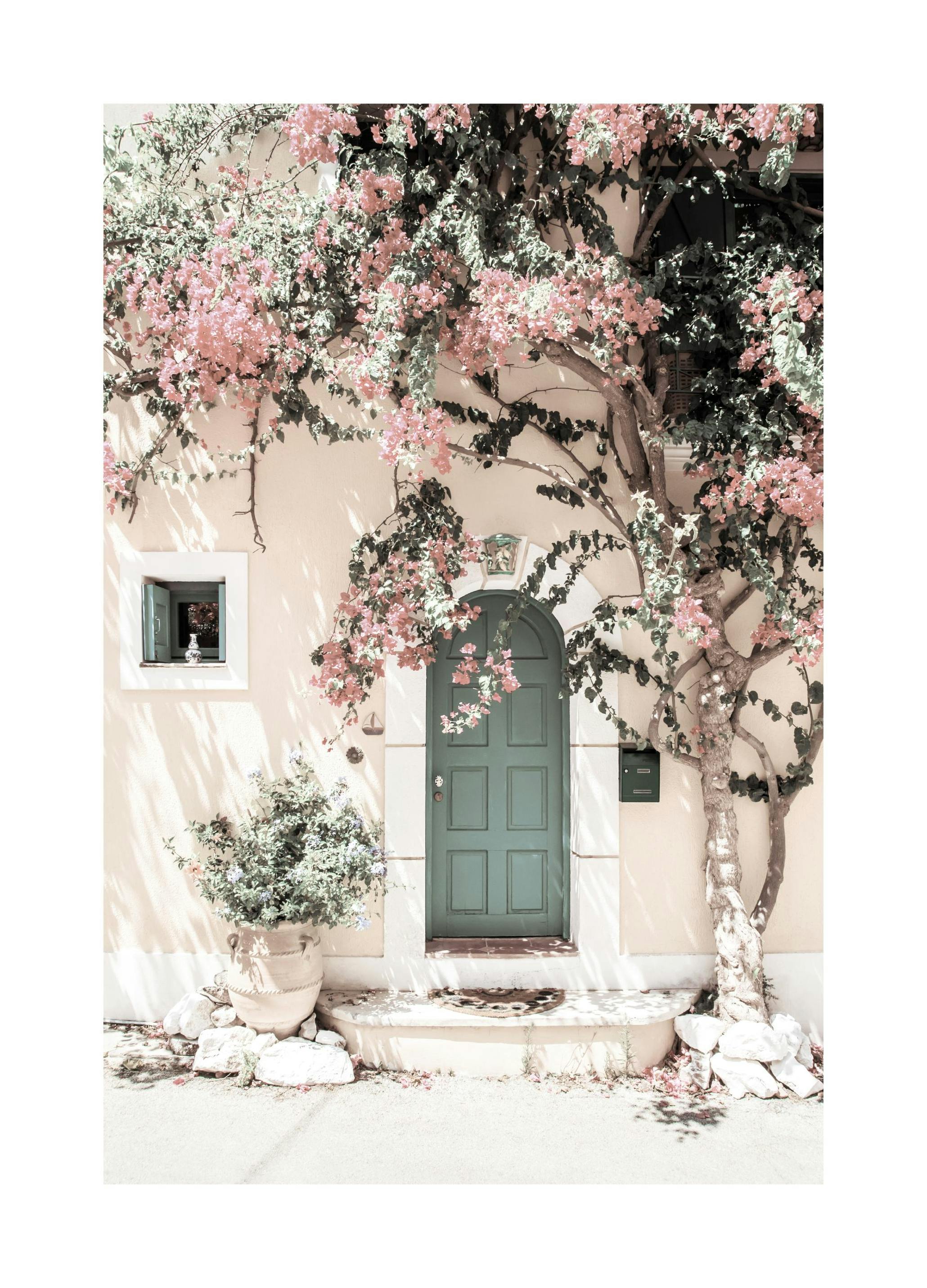 Kefalonia Door Poster (21x30 cm) -  Fotografien