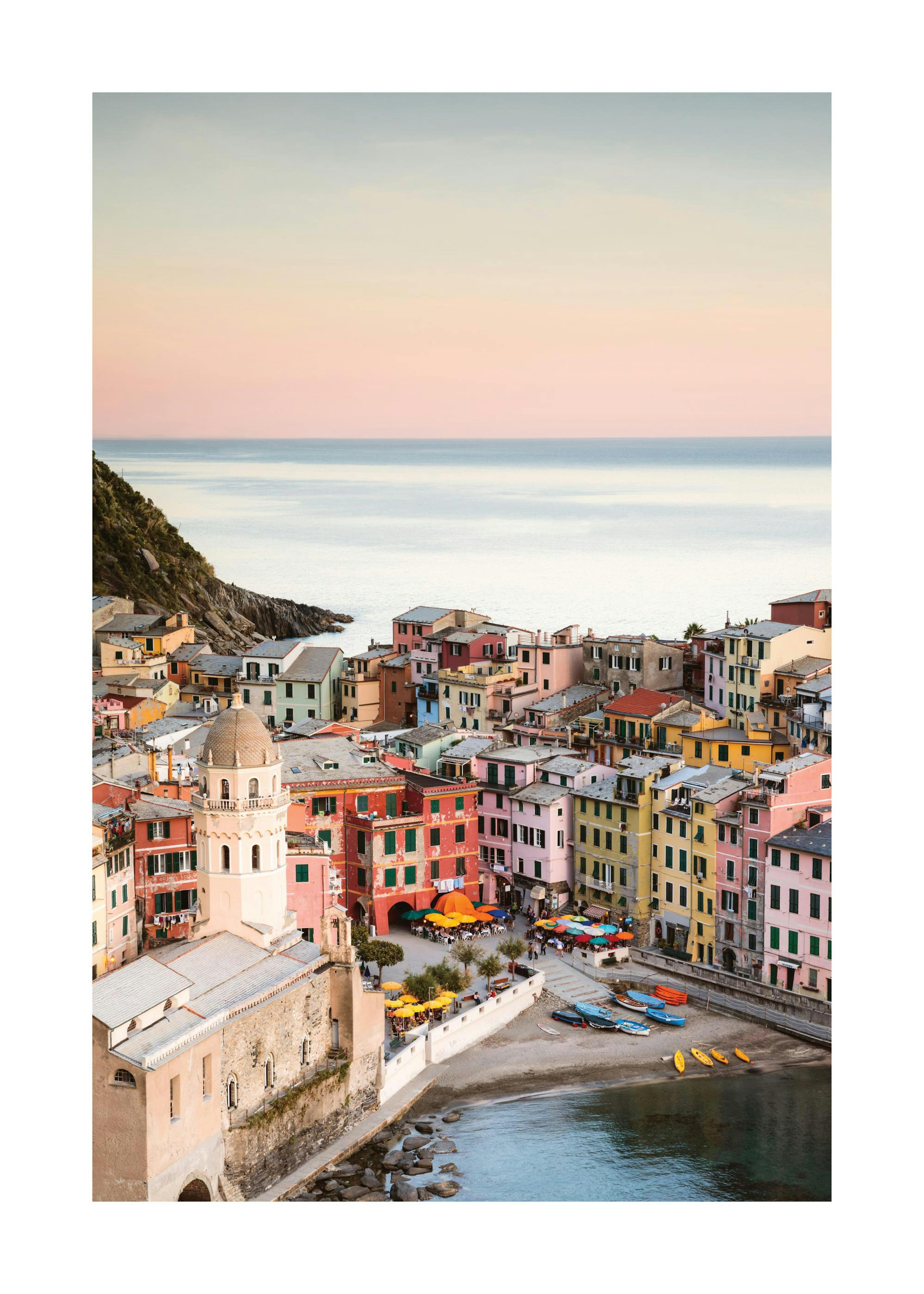 Vernazza Sunset Poster 0