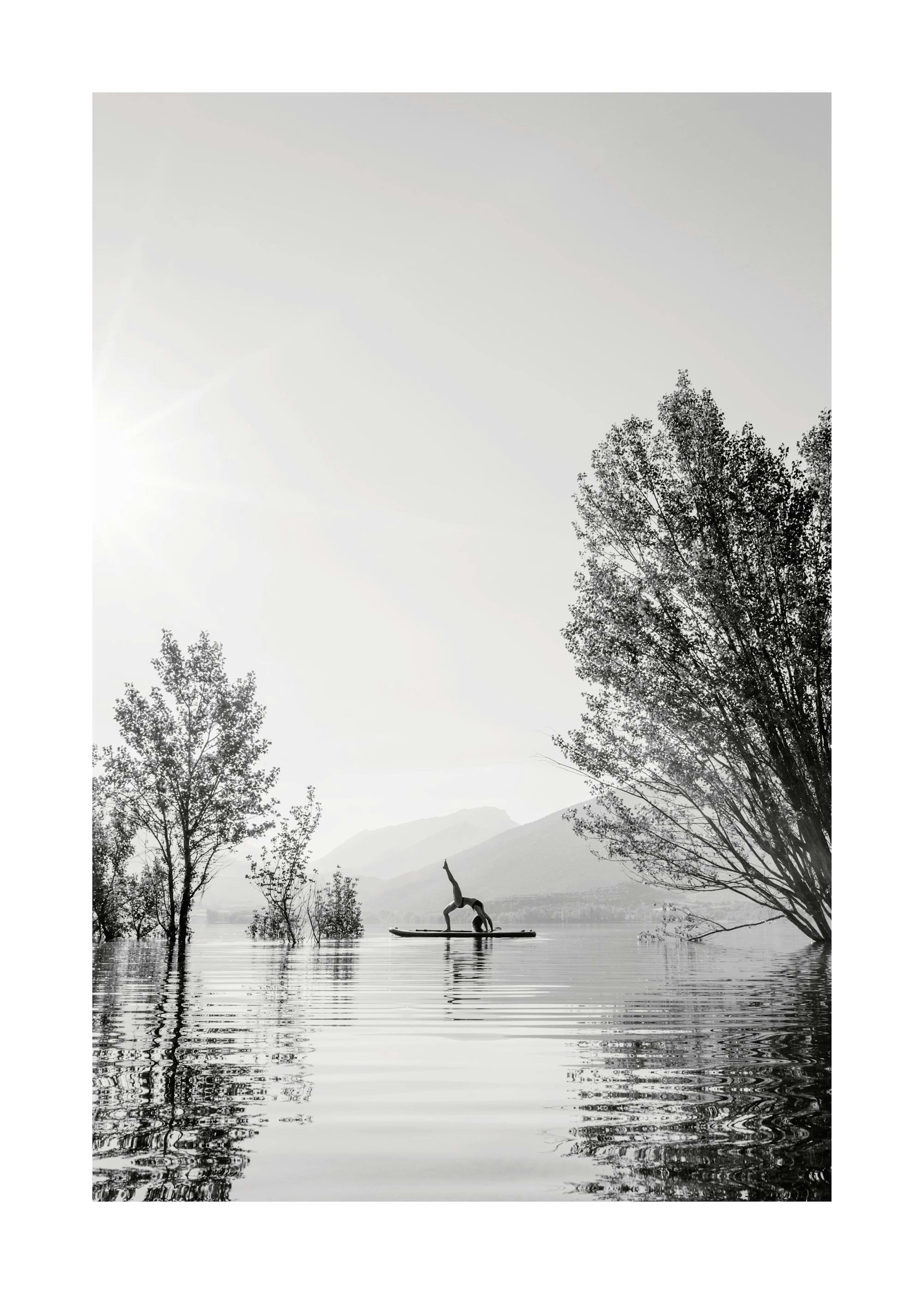 Surf Yoga Affiche
