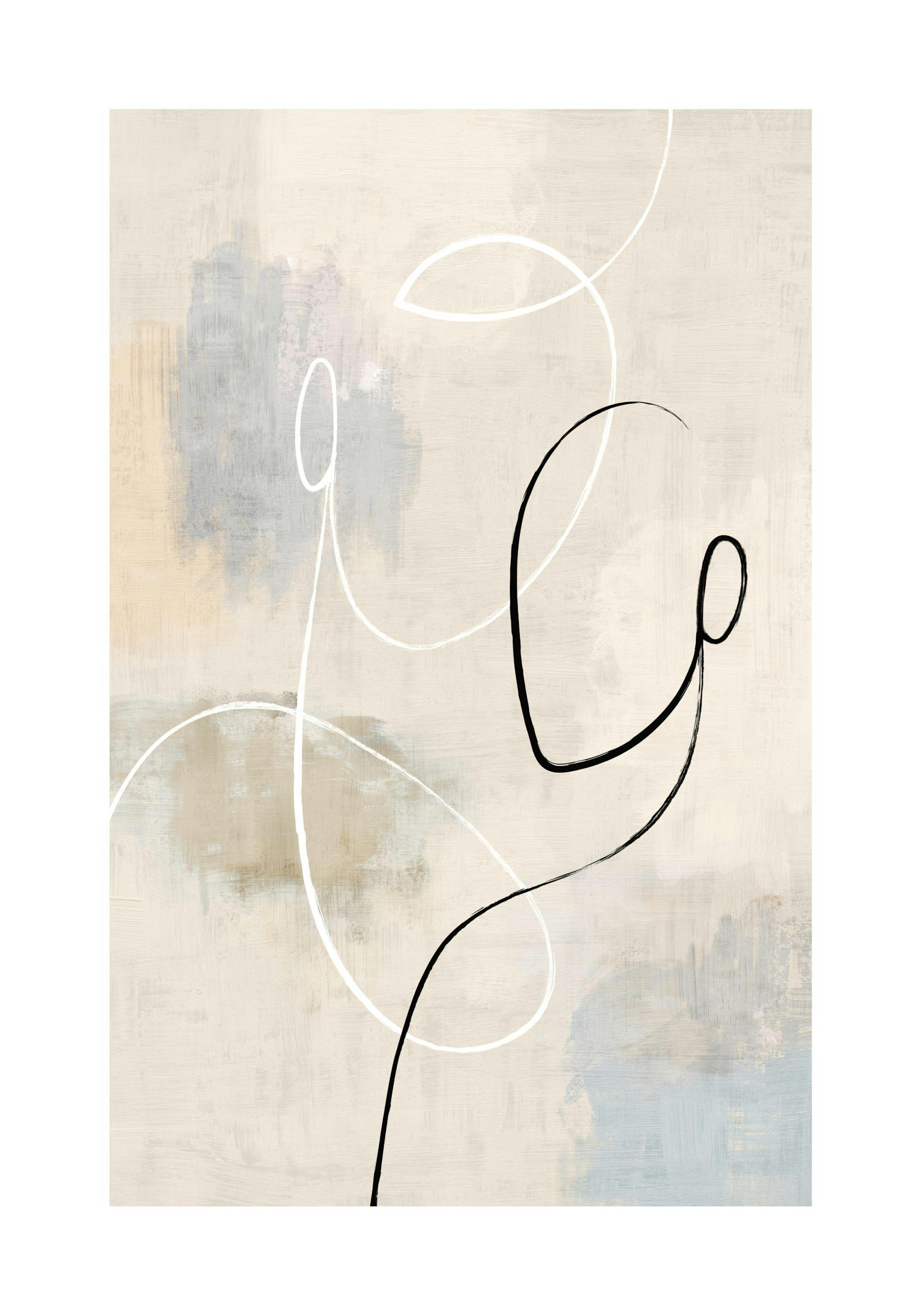 Dual Lines No1 Poster