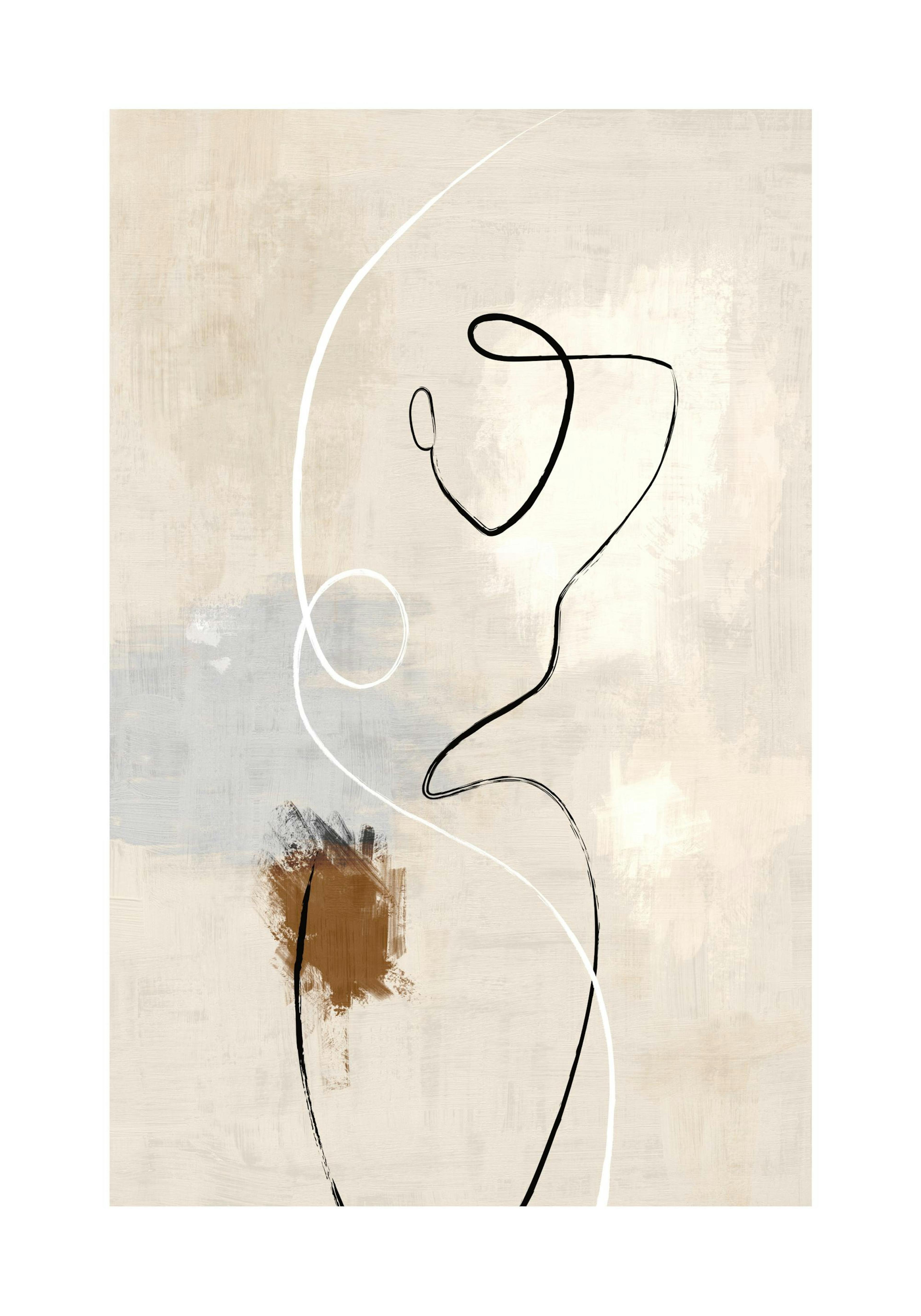 Dual Lines No2 Print