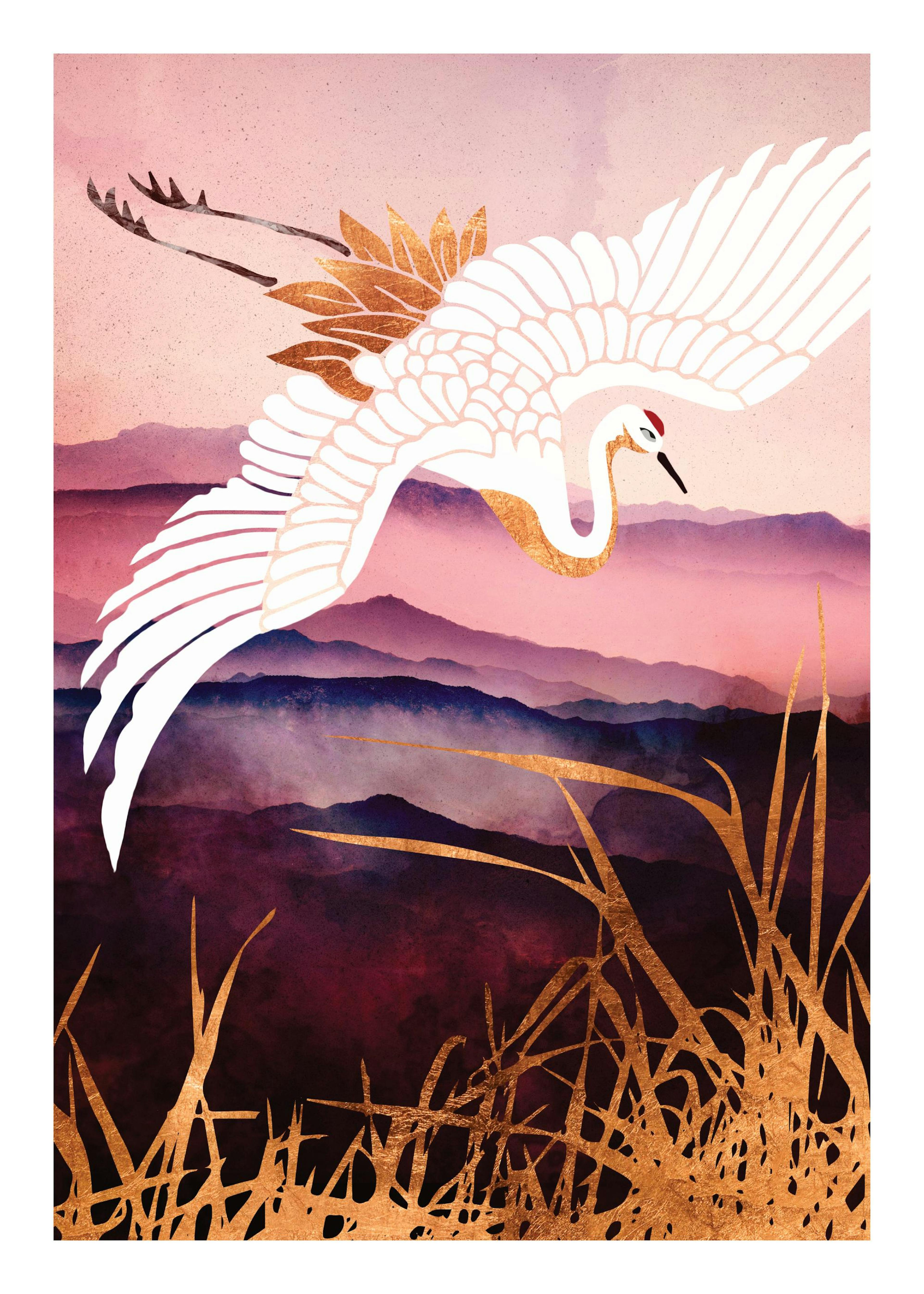 SpaceFrog Designs - Elegant Flight III Plagát 0