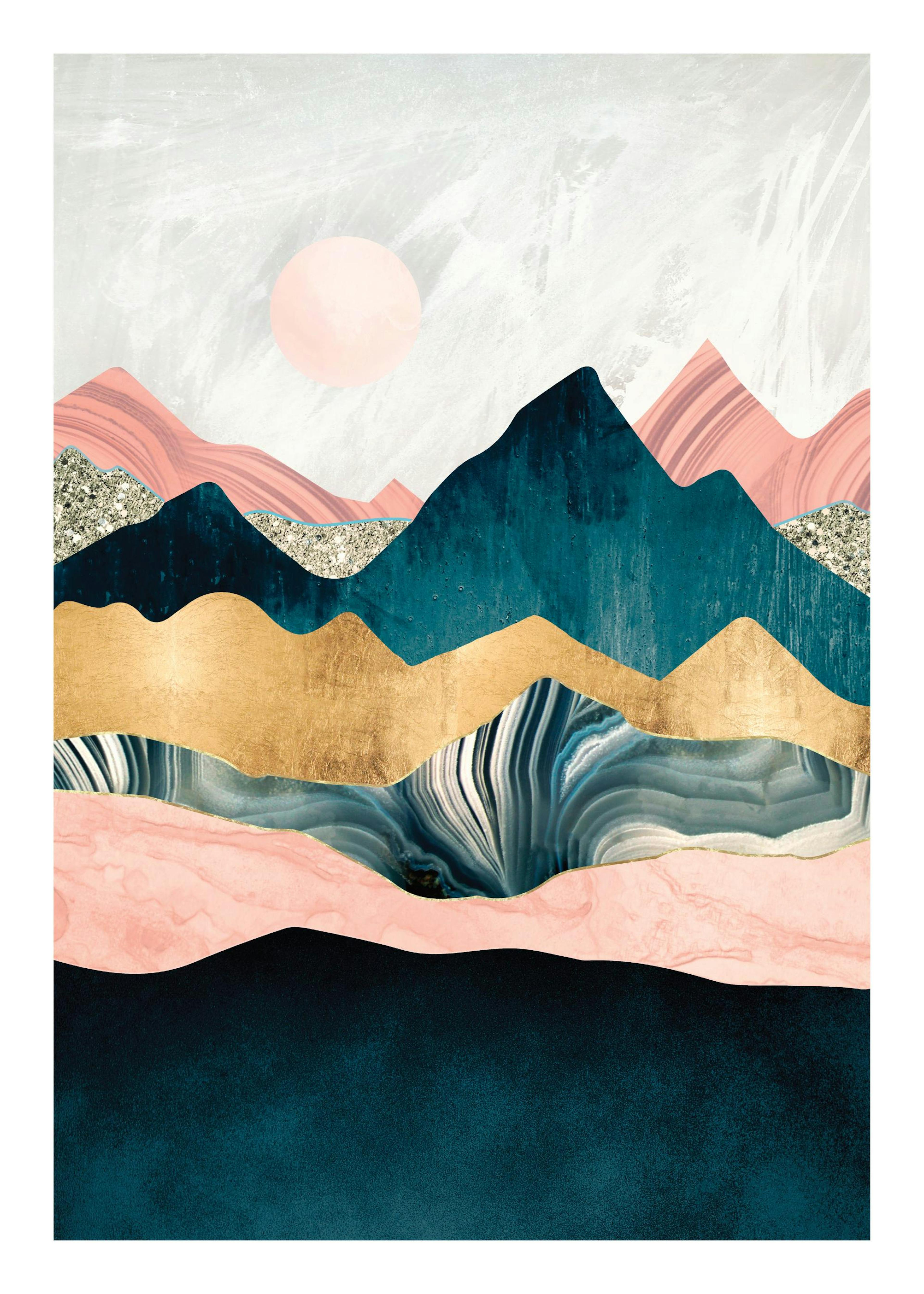 SpaceFrog Designs - Plush Peaks Print 0