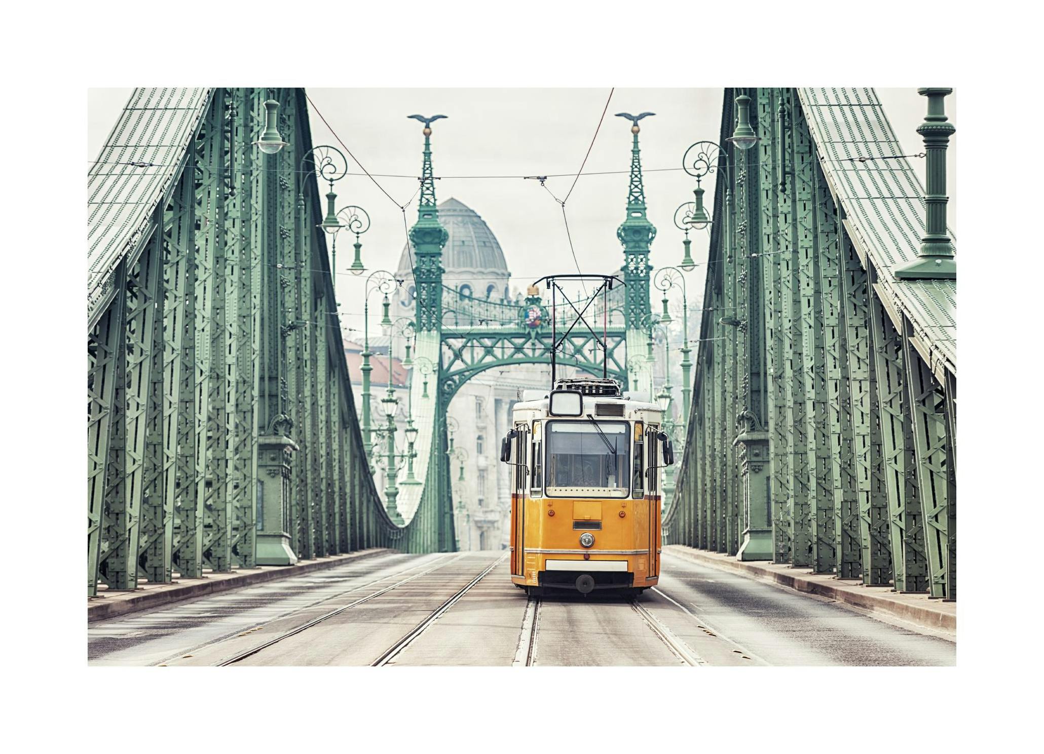 Budapest Tram Poster (30x40 cm)