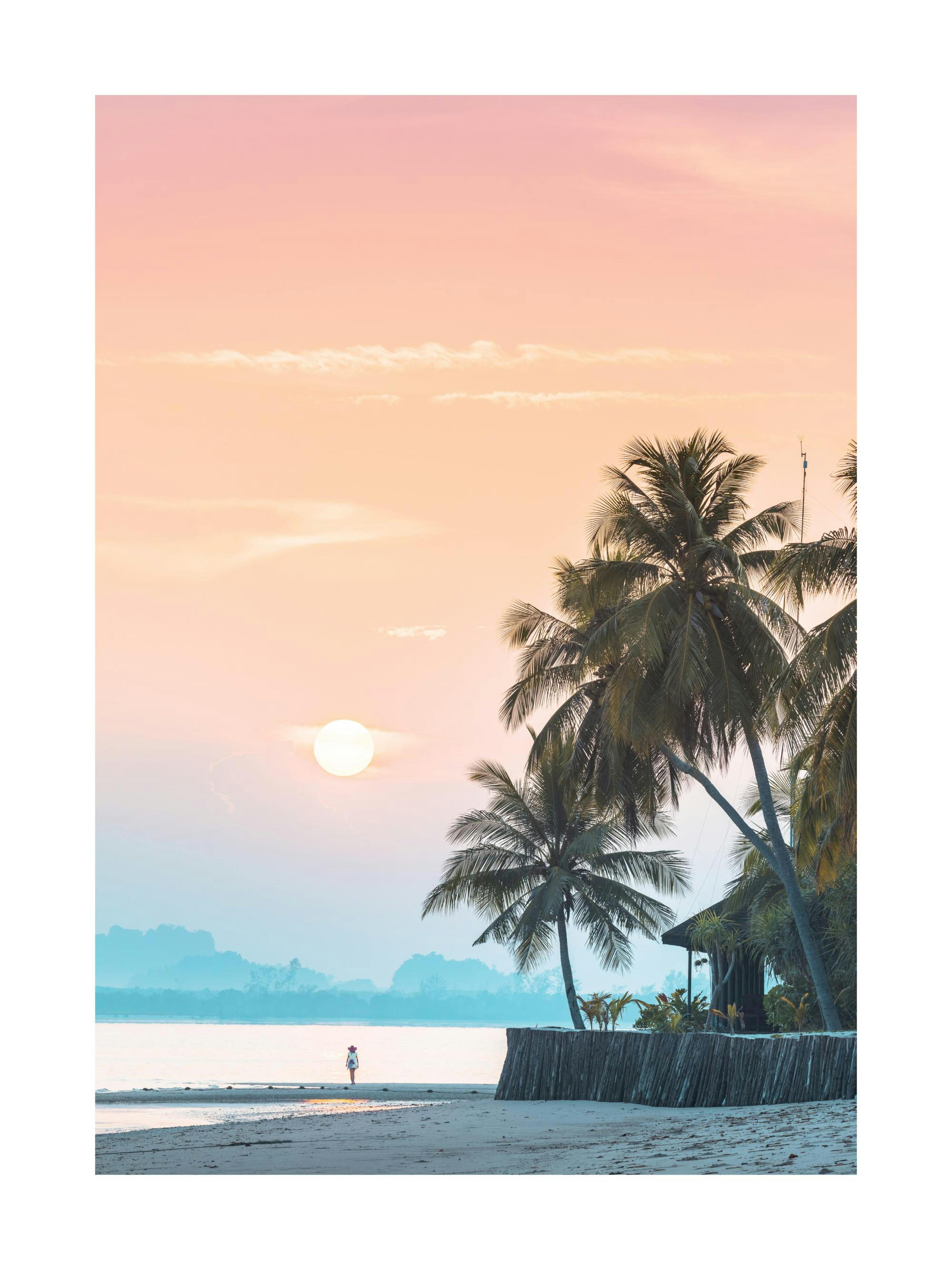 Pastel Sunrise Print