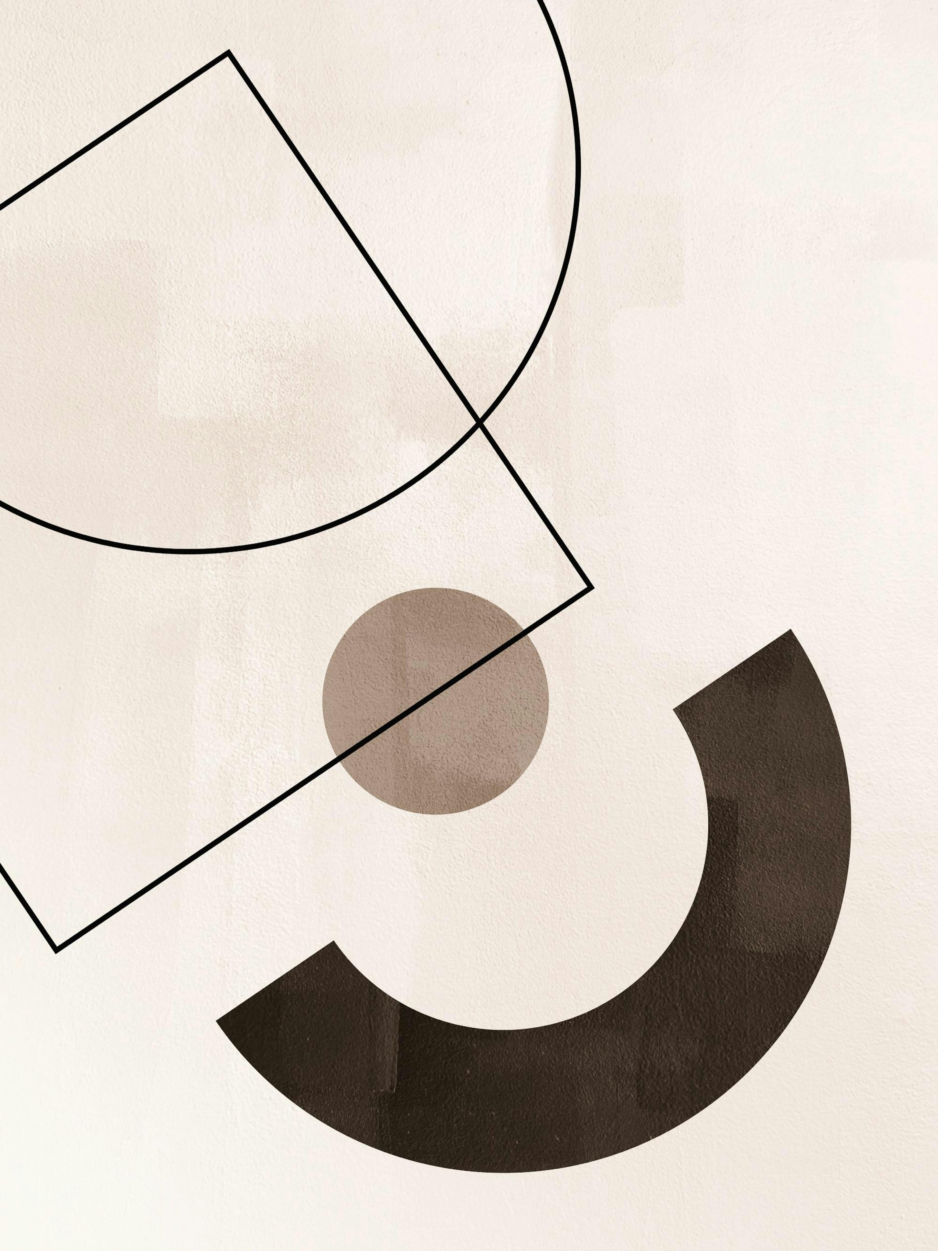 Graphic Composition No3 Poster