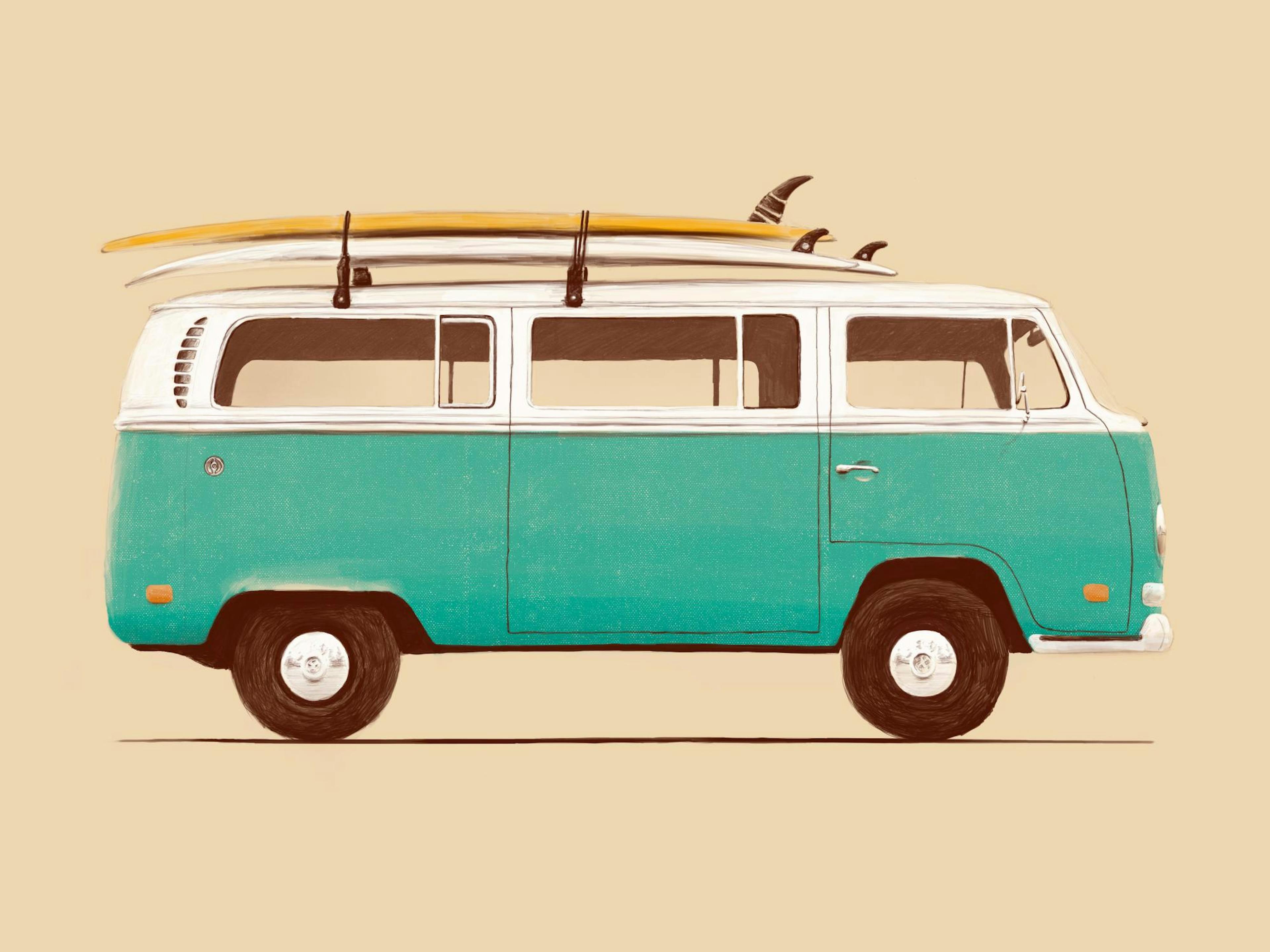 Florent Bodart - Blue Van 포스터