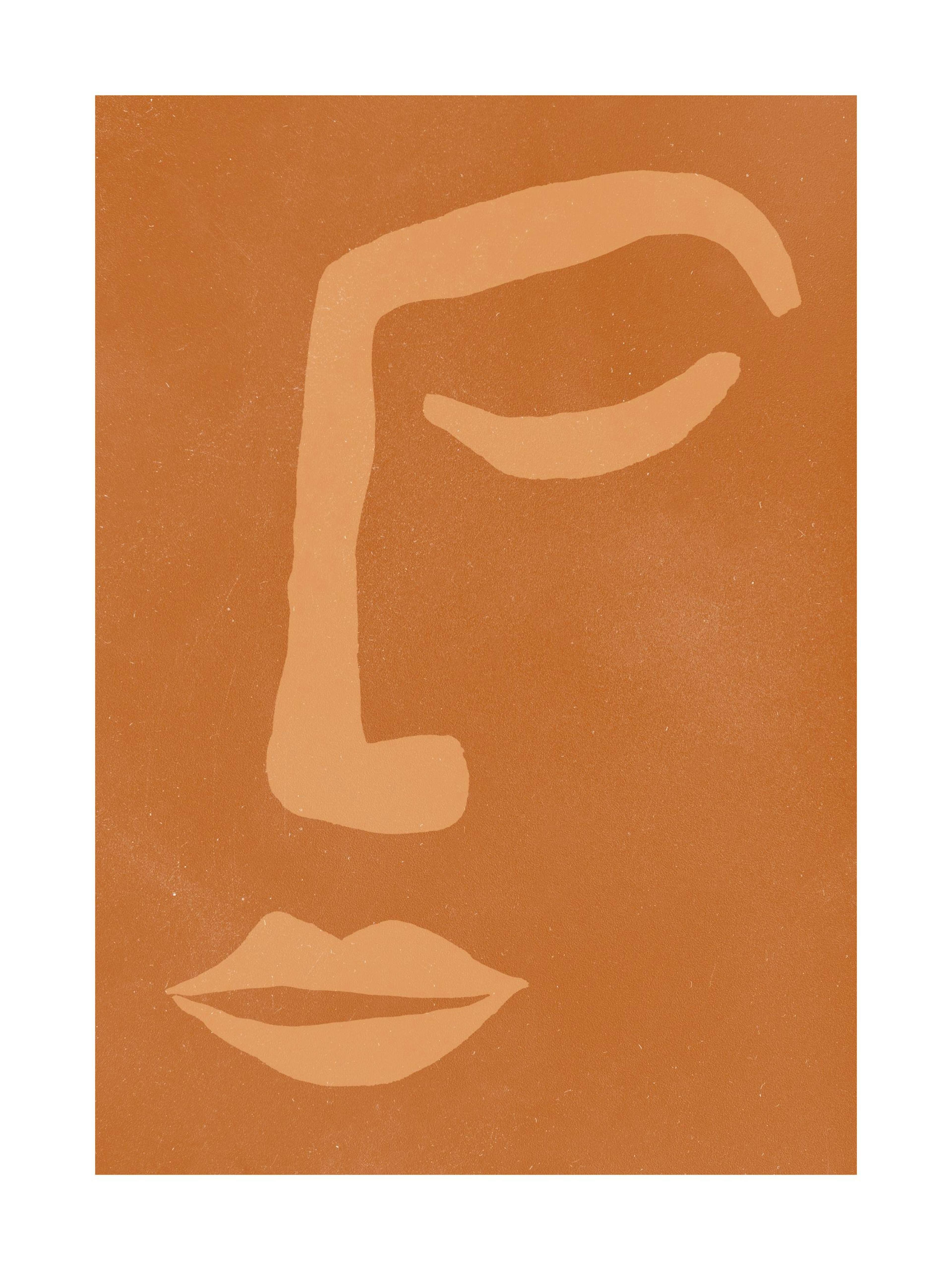 Hazel Face Print