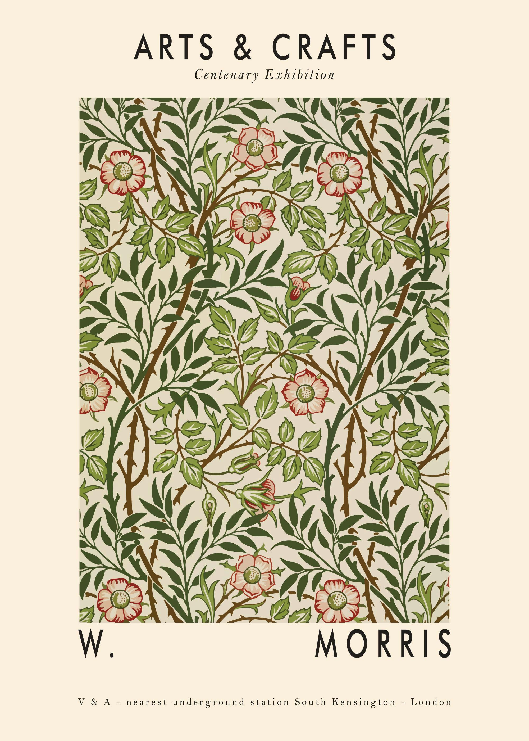 Arts & Crafts Green Poster 0