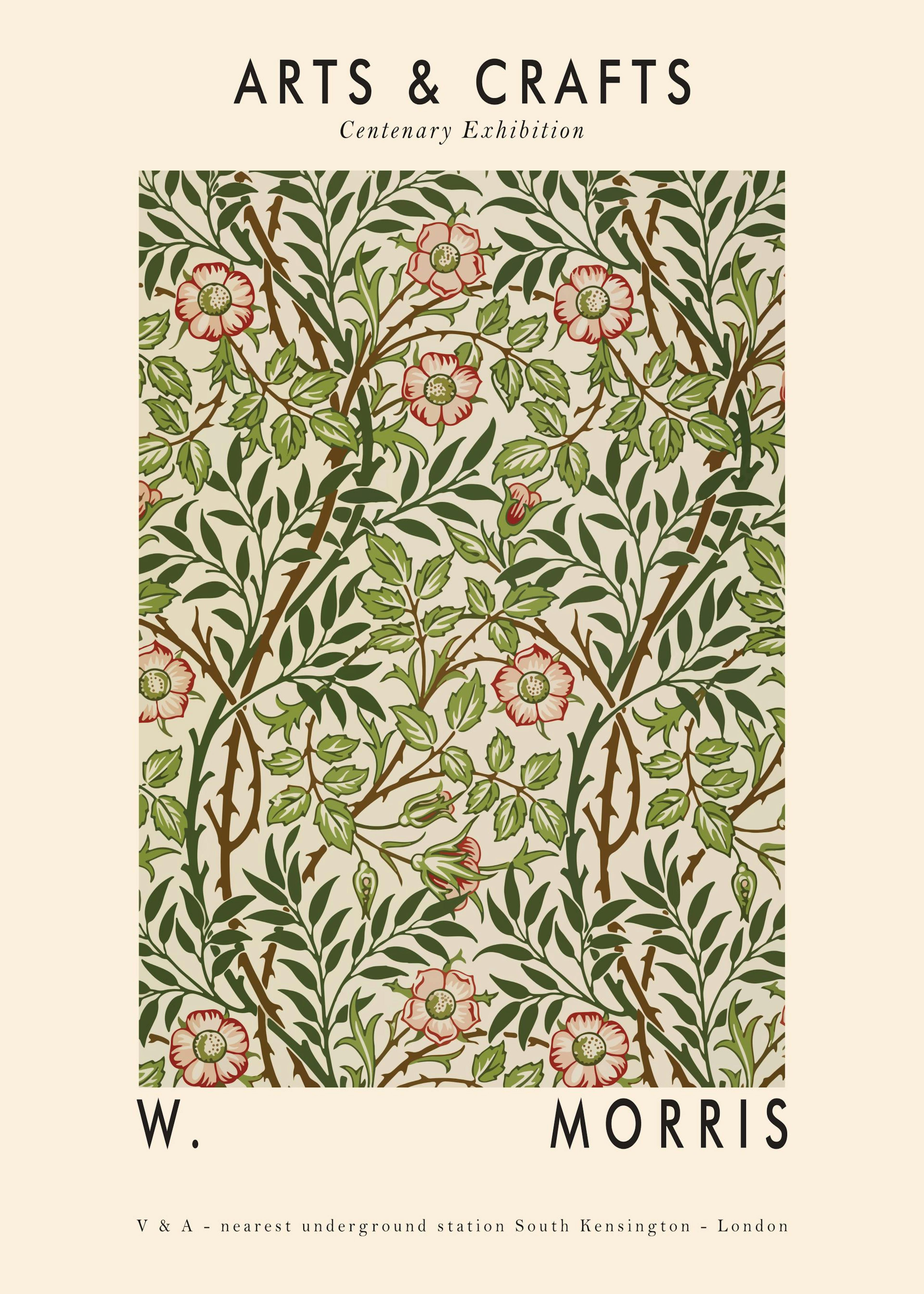 Arts & Crafts Green Poster 0