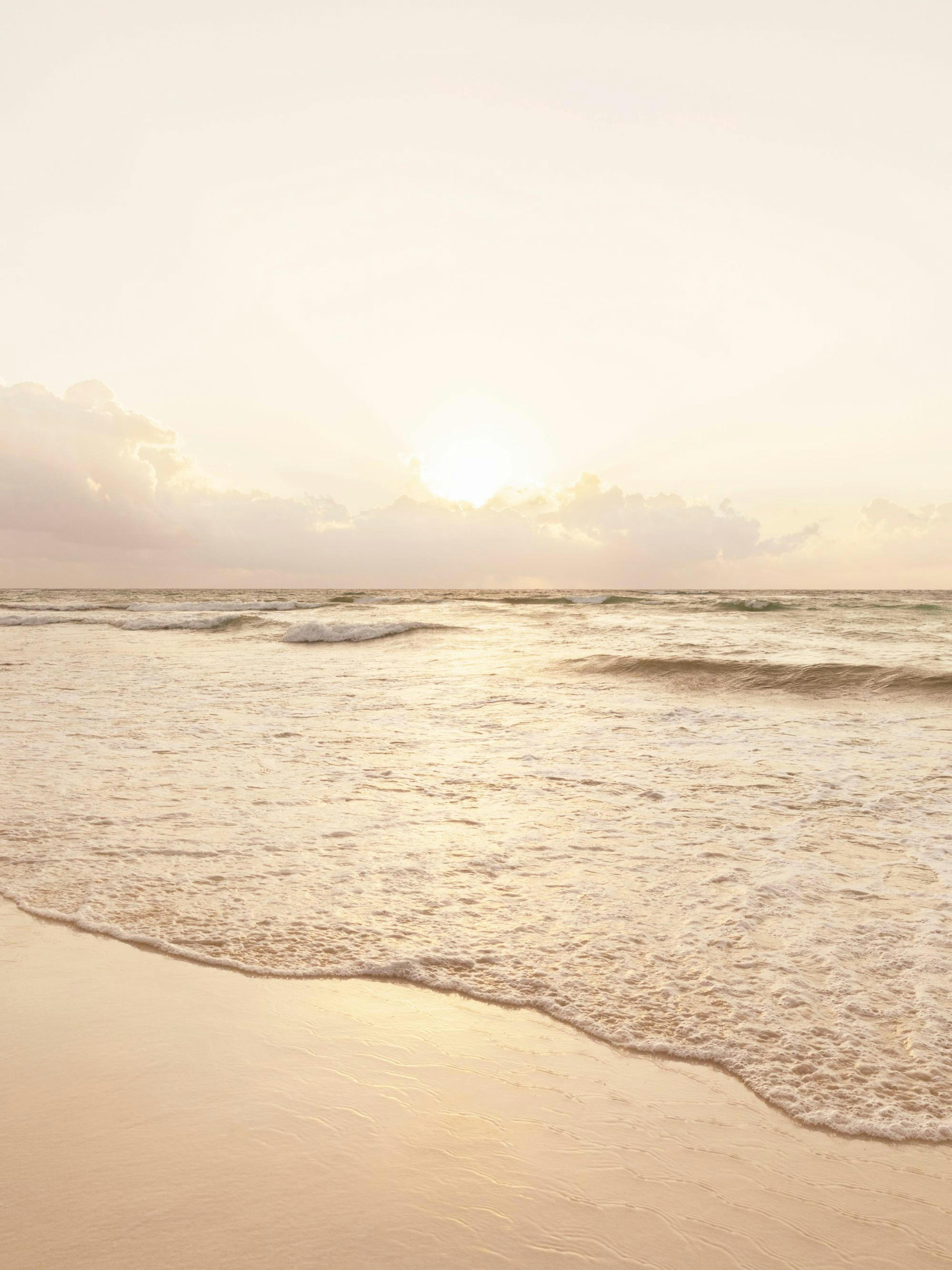 Golden Hour Beach Print
