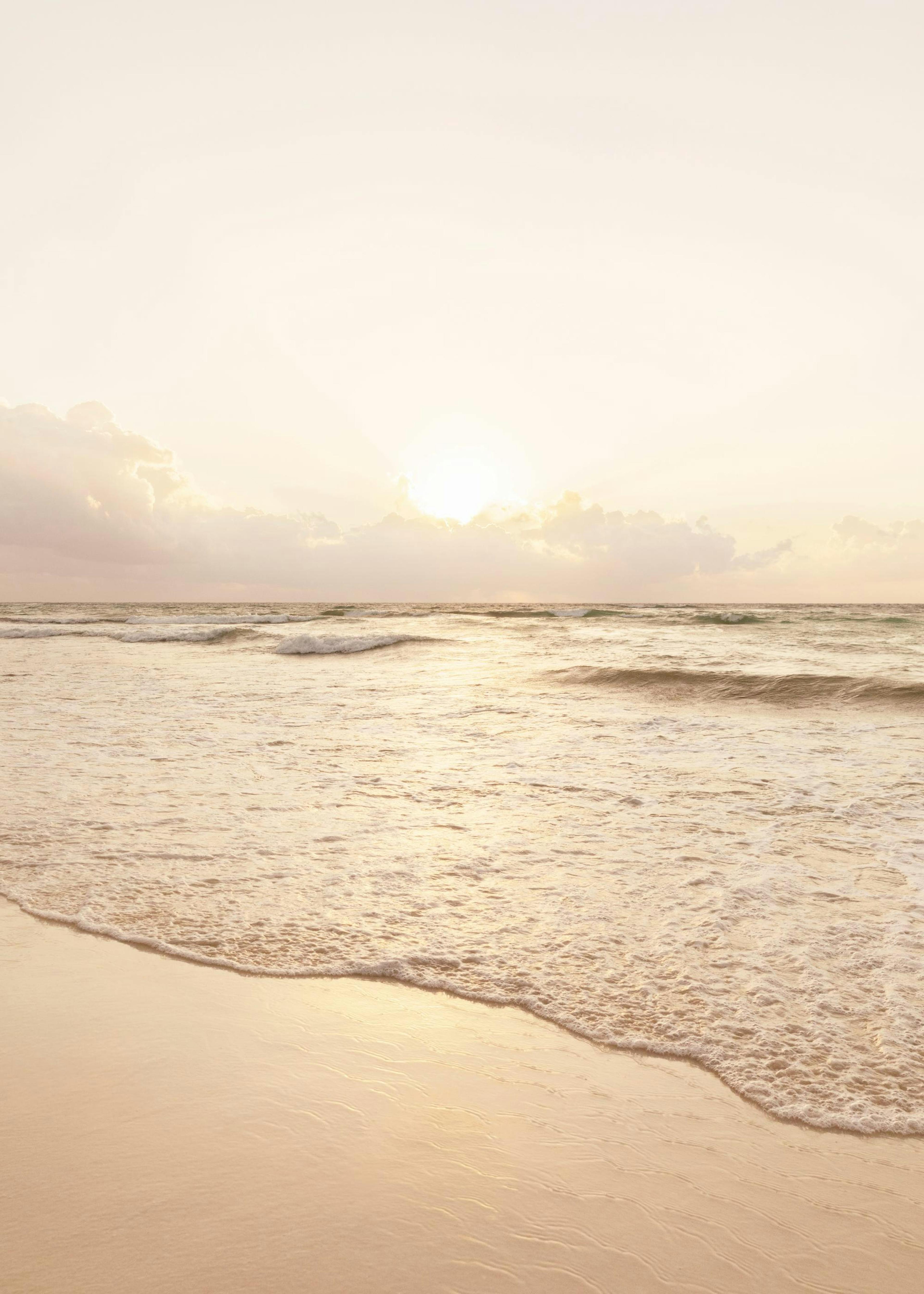 Golden Hour Beach Poster 0
