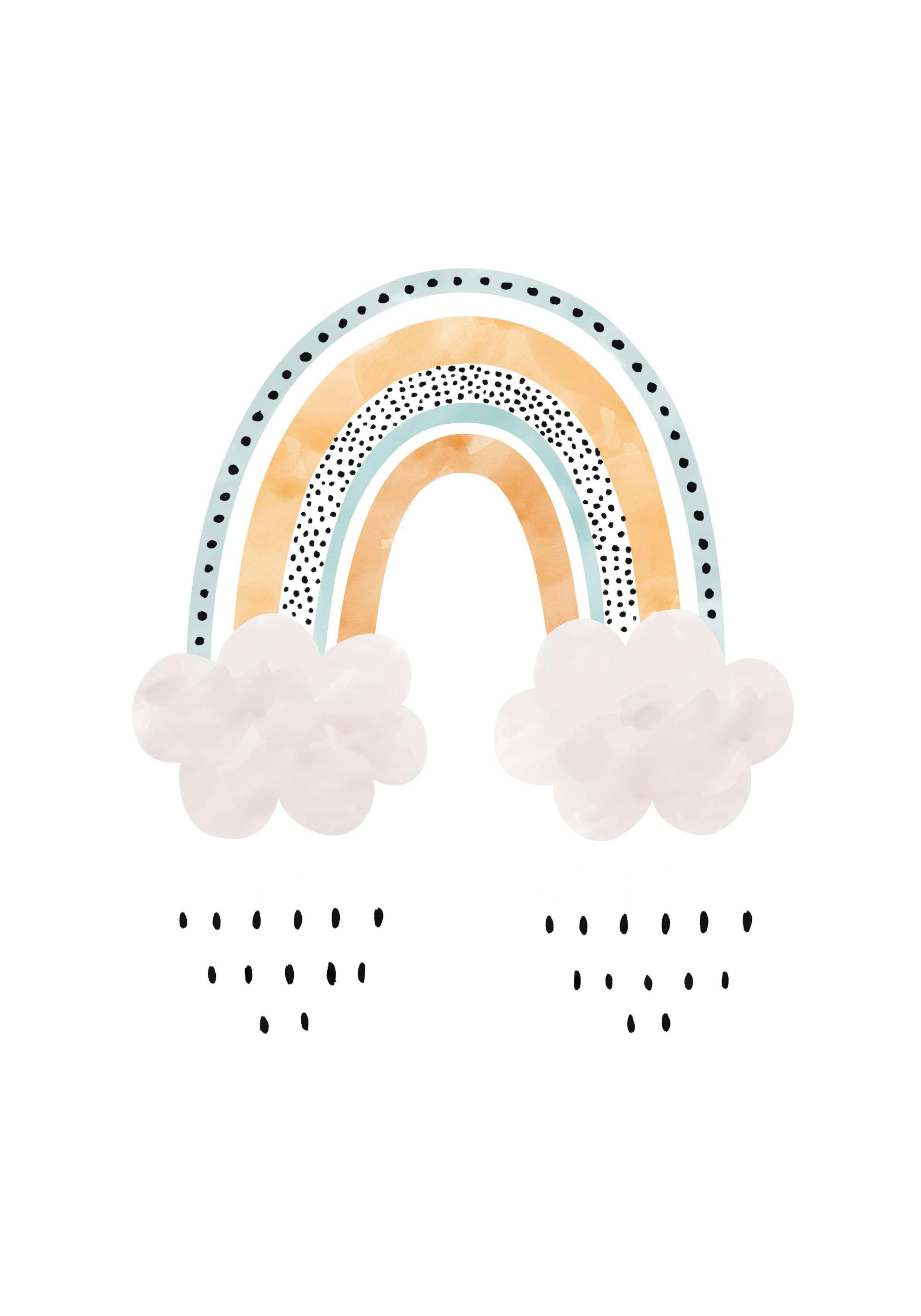 Little Rainbow Poster