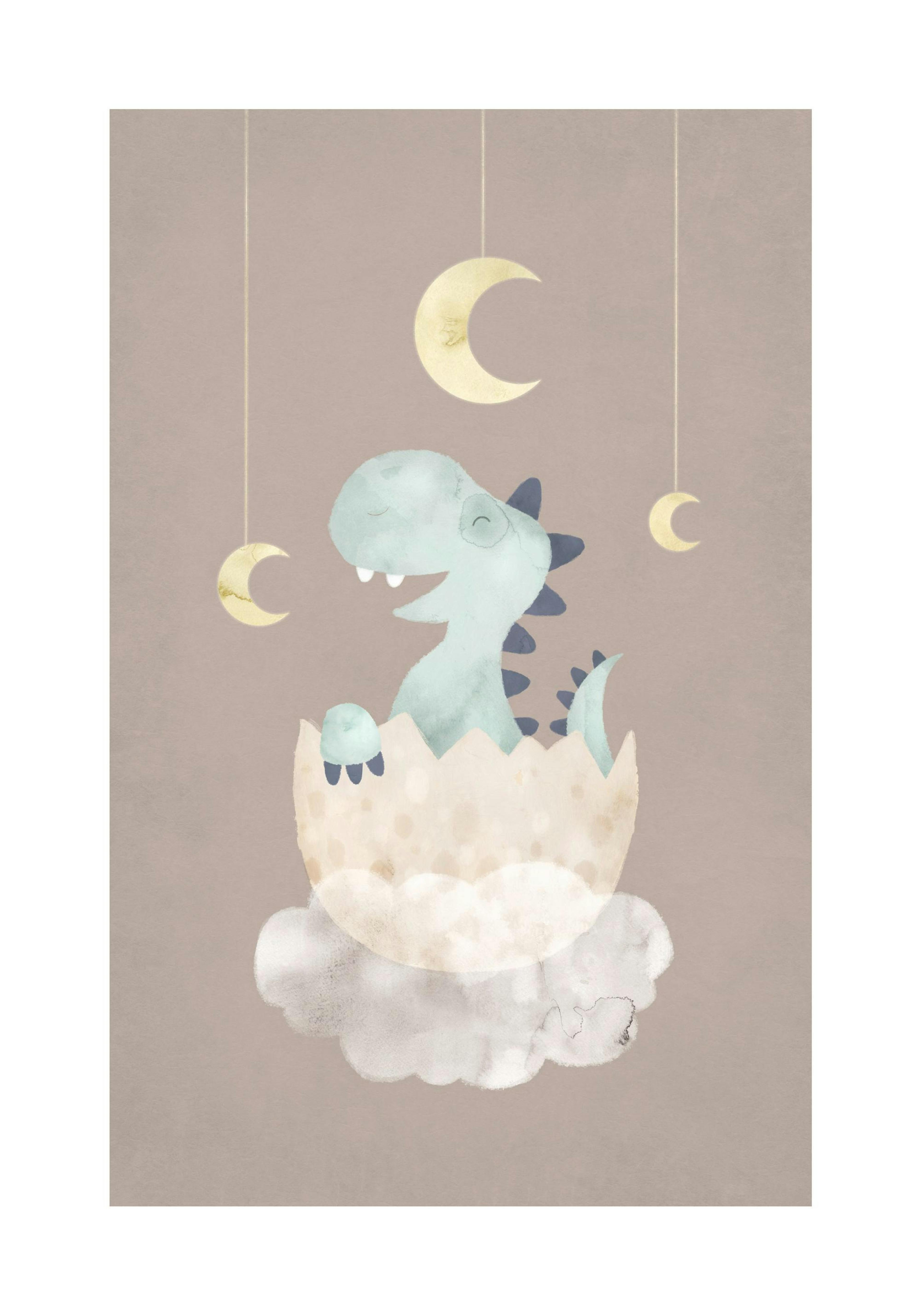 Baby Dinosaur No2 Poster