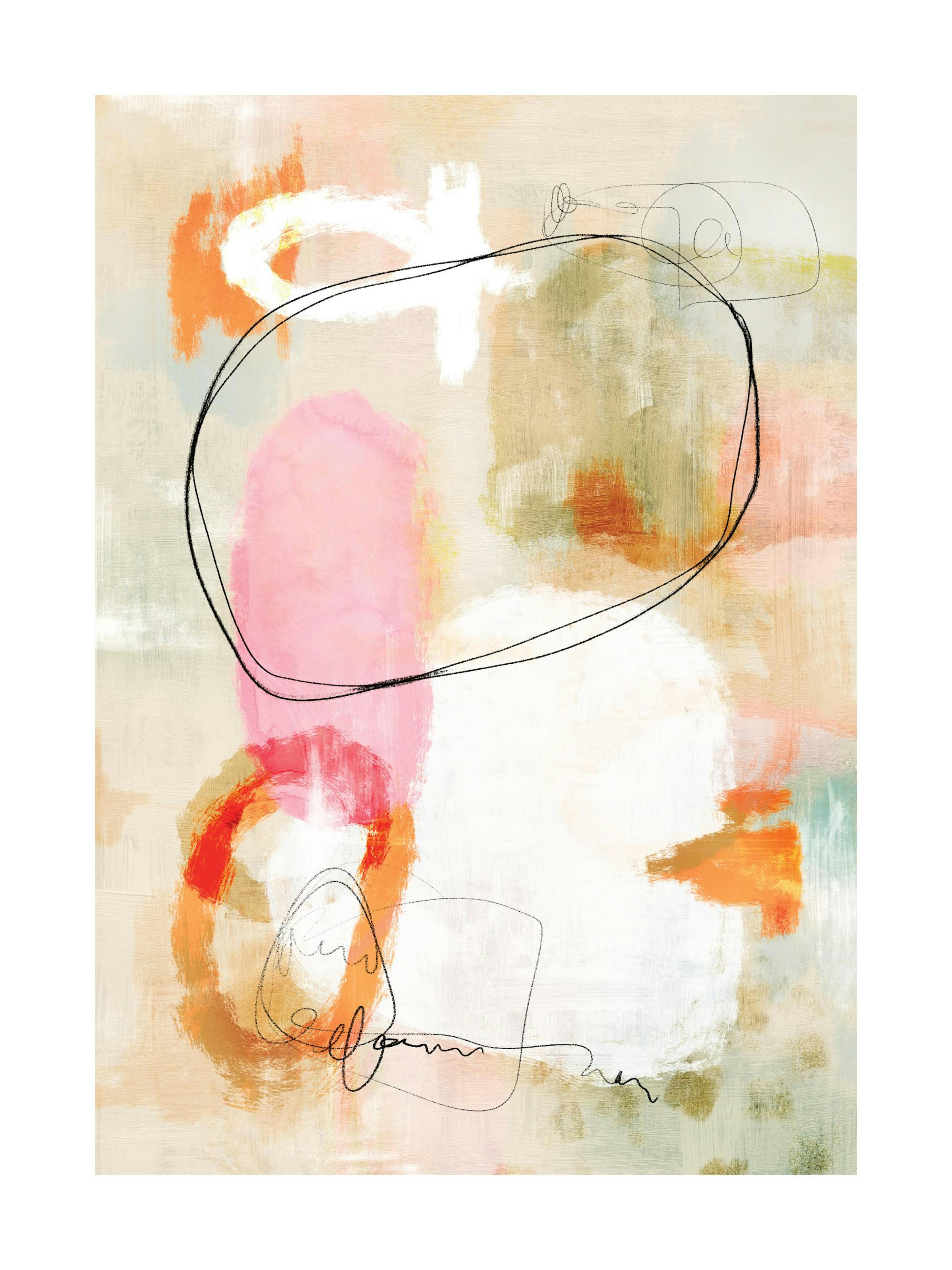 Pastel Abstract No2 Print