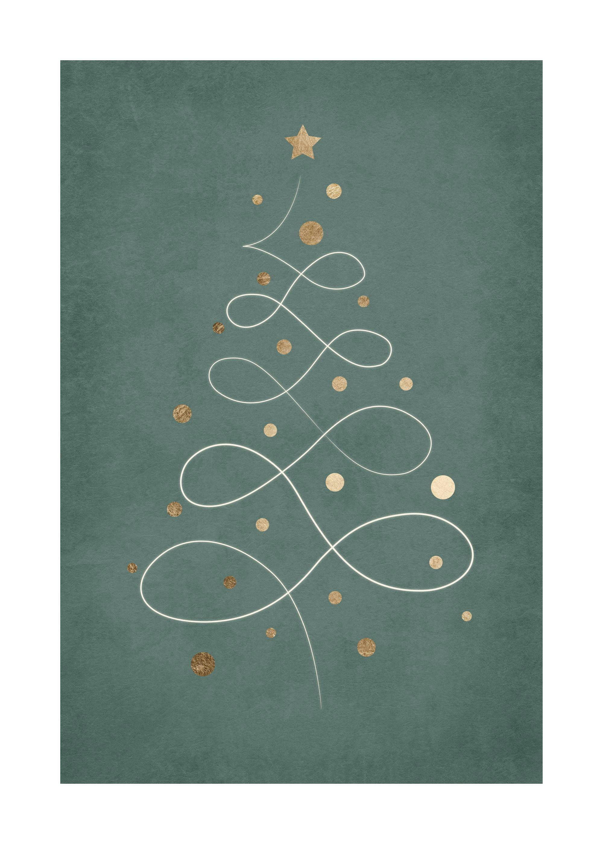 Holiday Tree Print 0