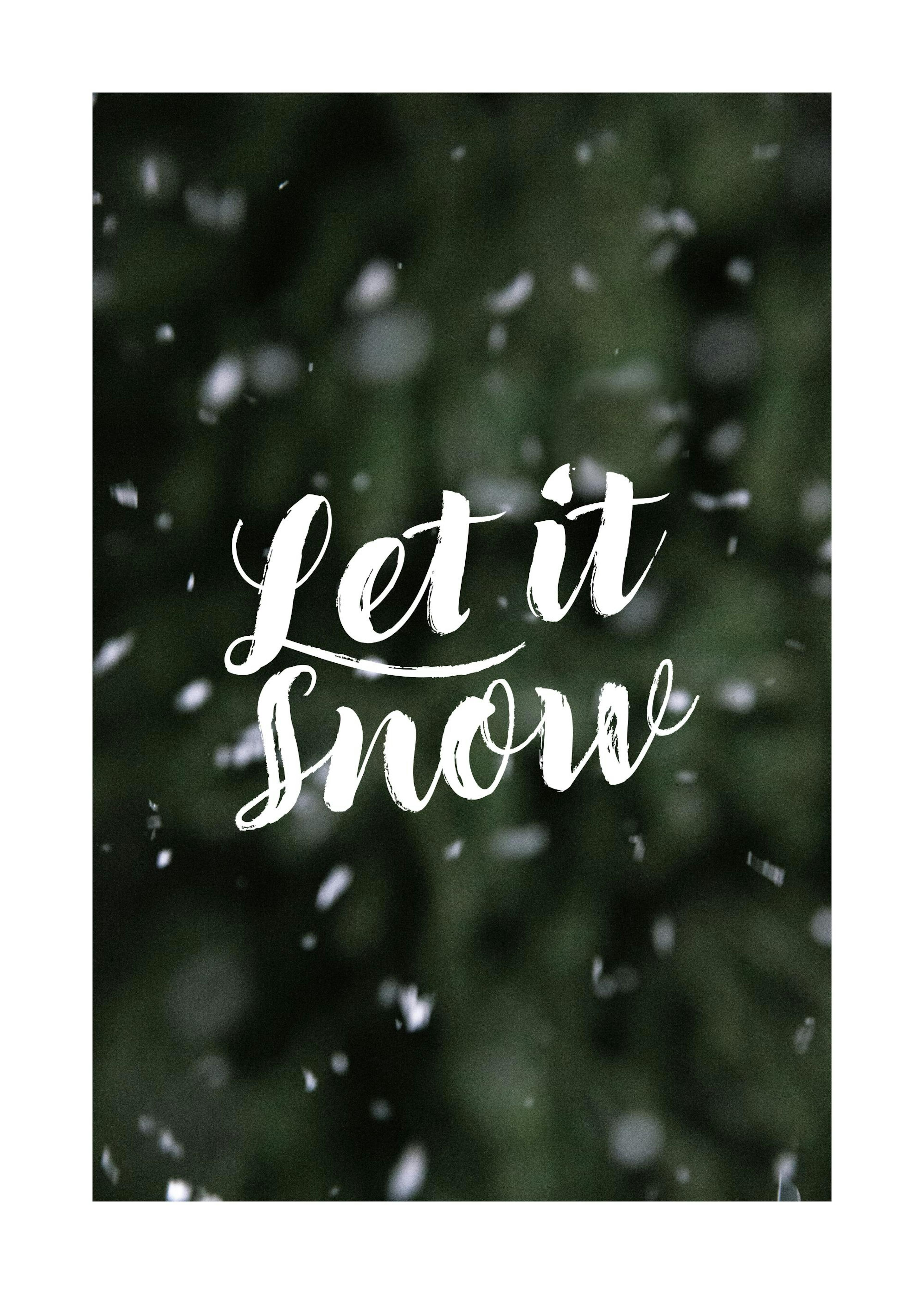 Let it Snow Poster 0