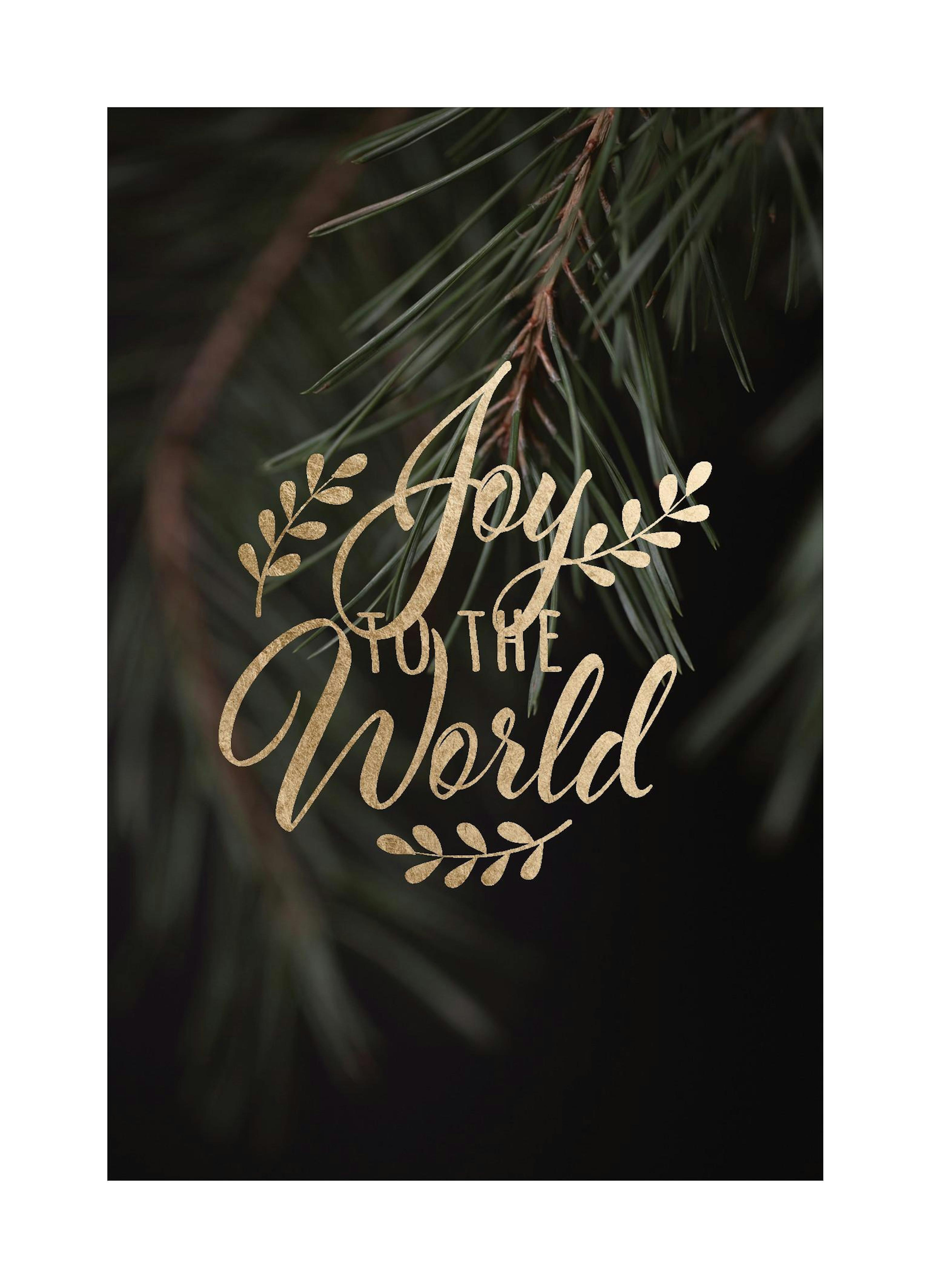 Joy to the World Plakat
