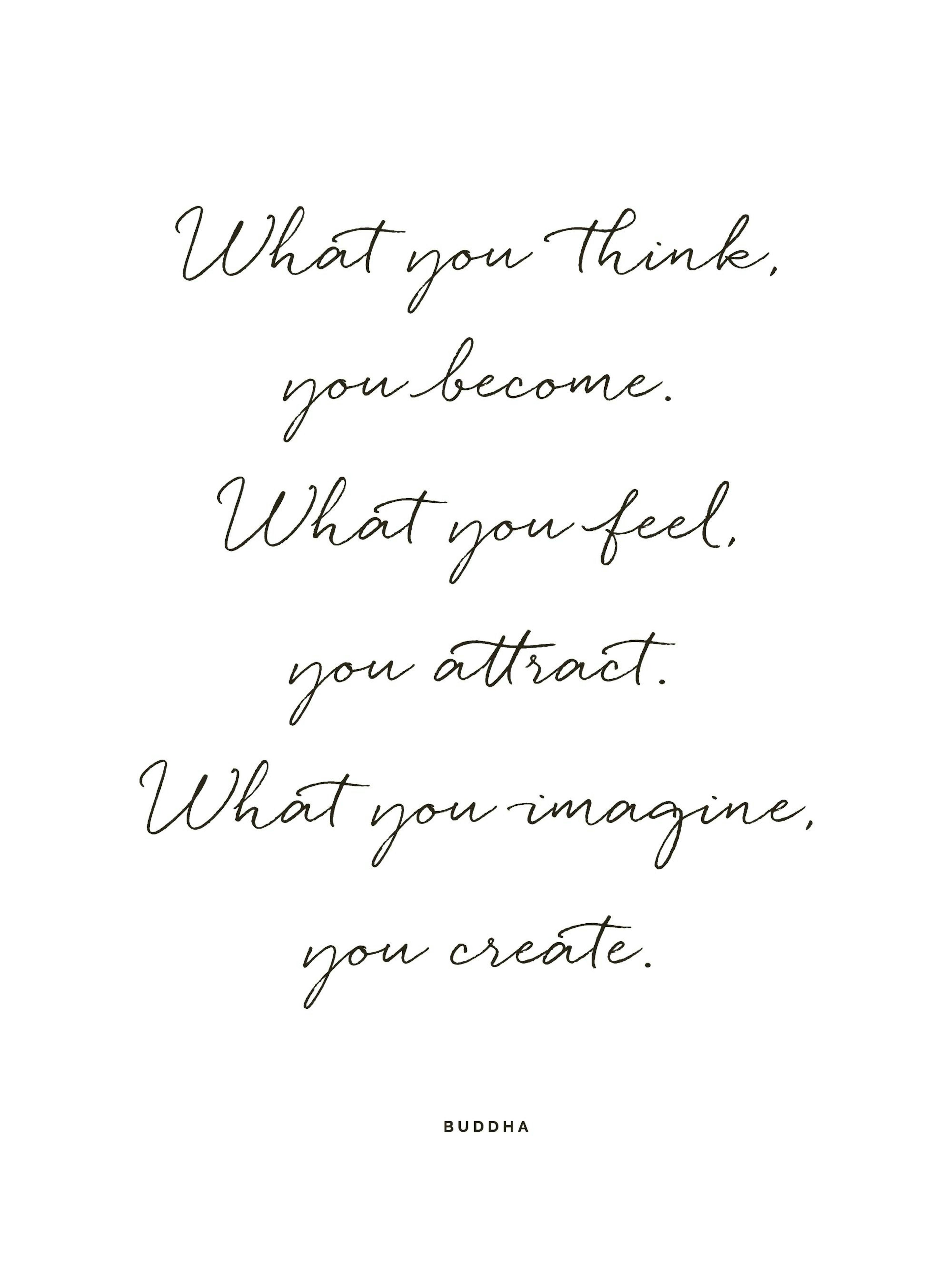 What You Feel Print