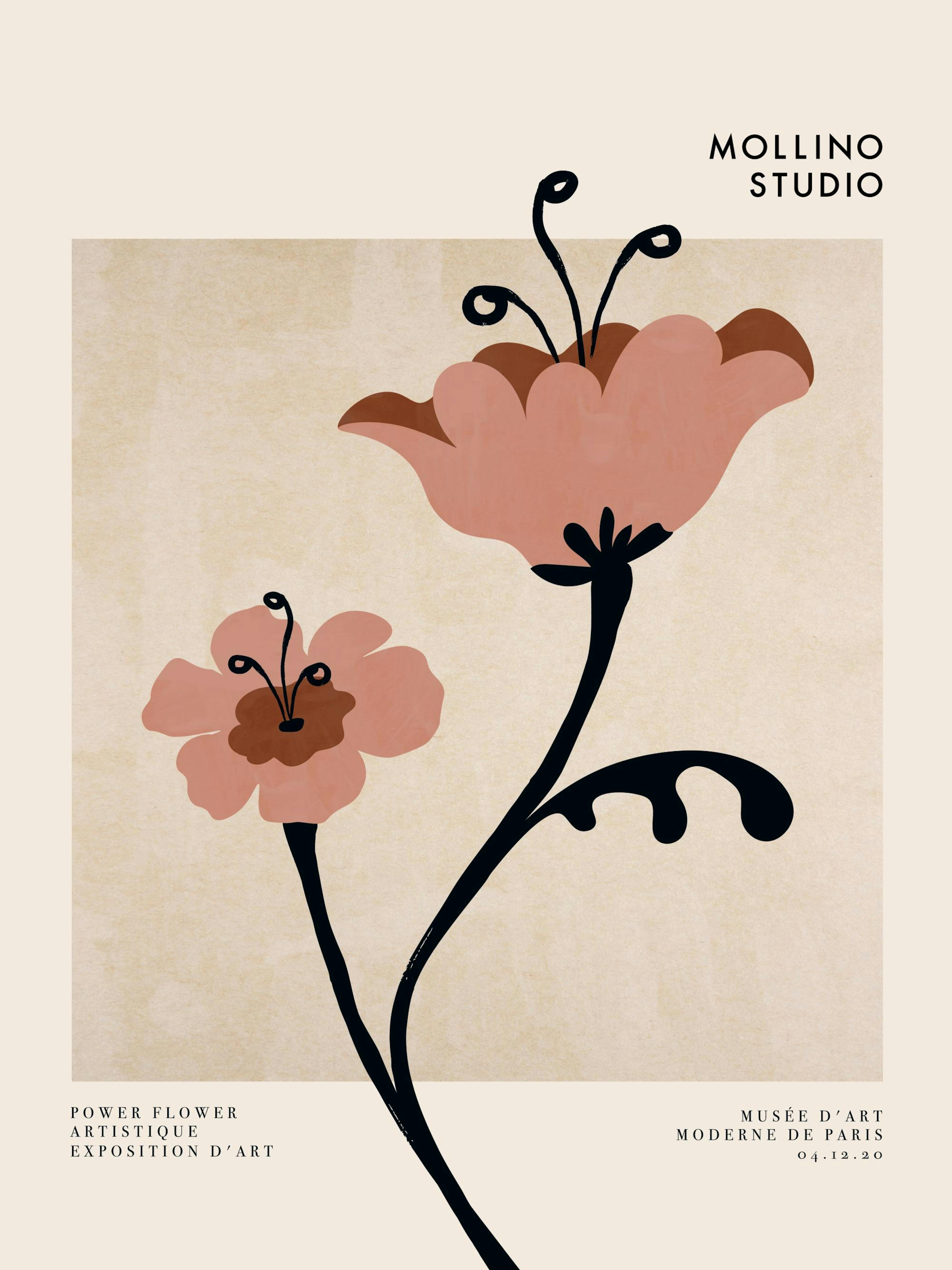 Power Flower No2 Print