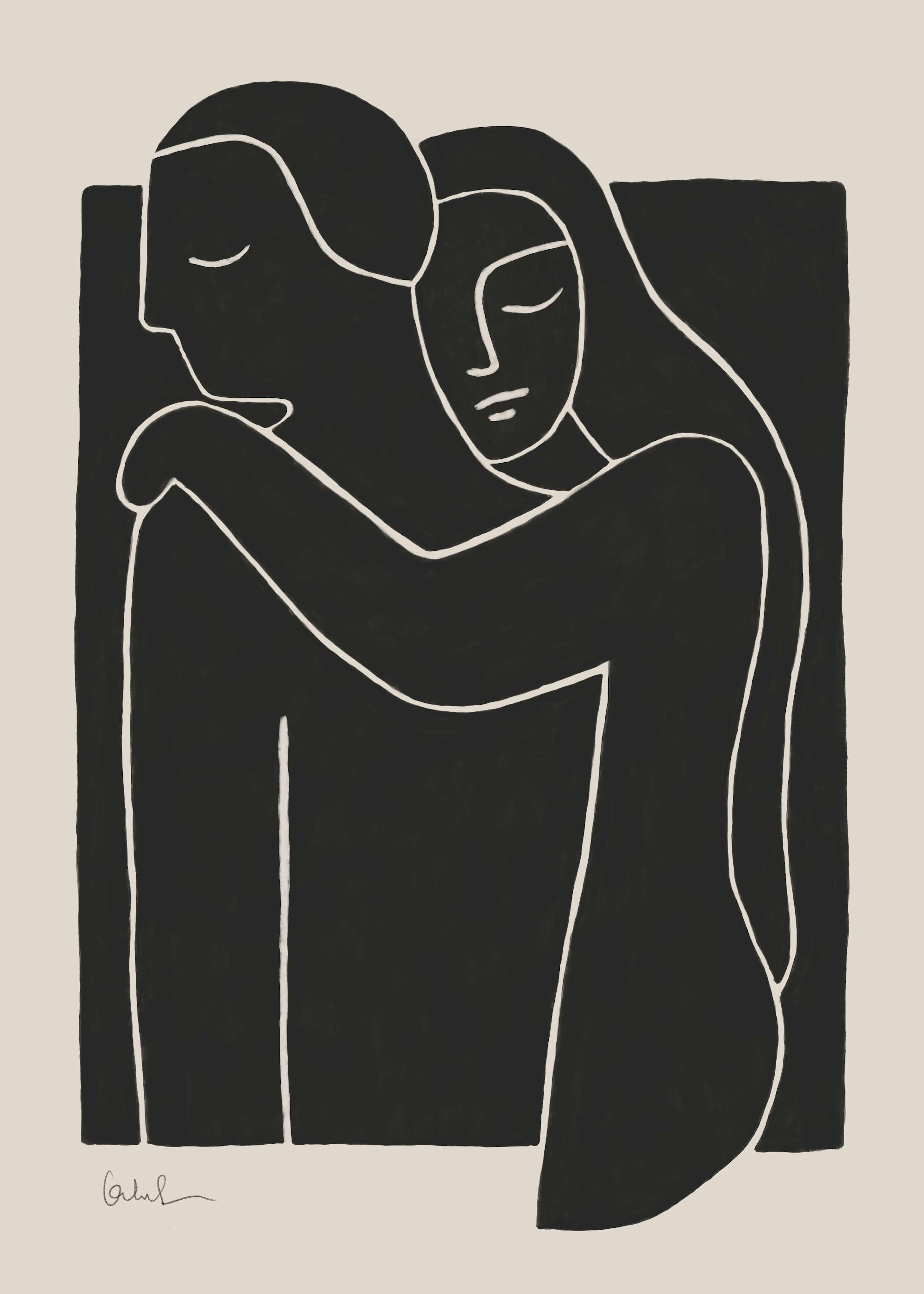 Black Cutout No2 Affiche 0
