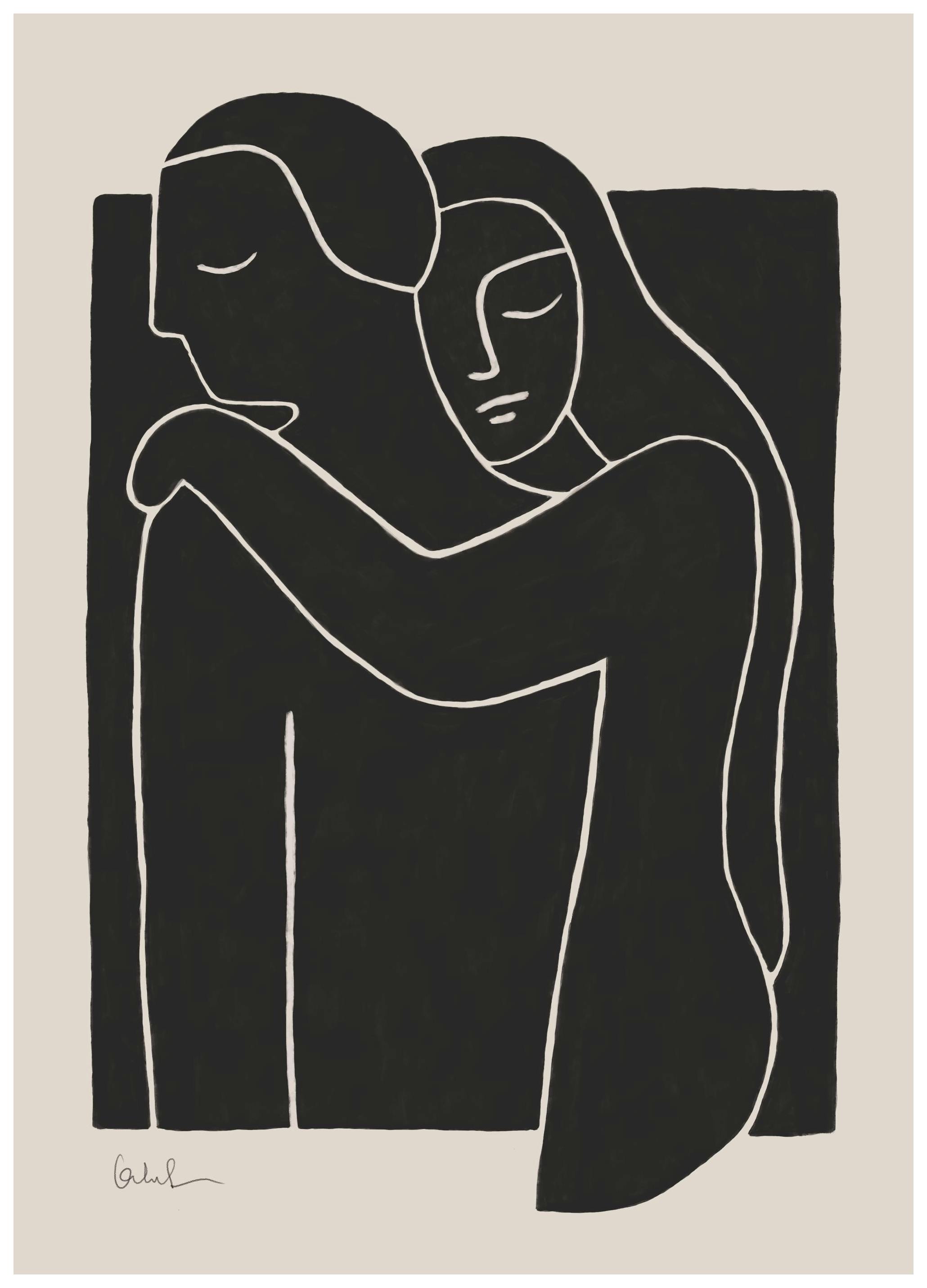 Black Cutout No2 Poster (50x70 cm)- Arte grafica e poster