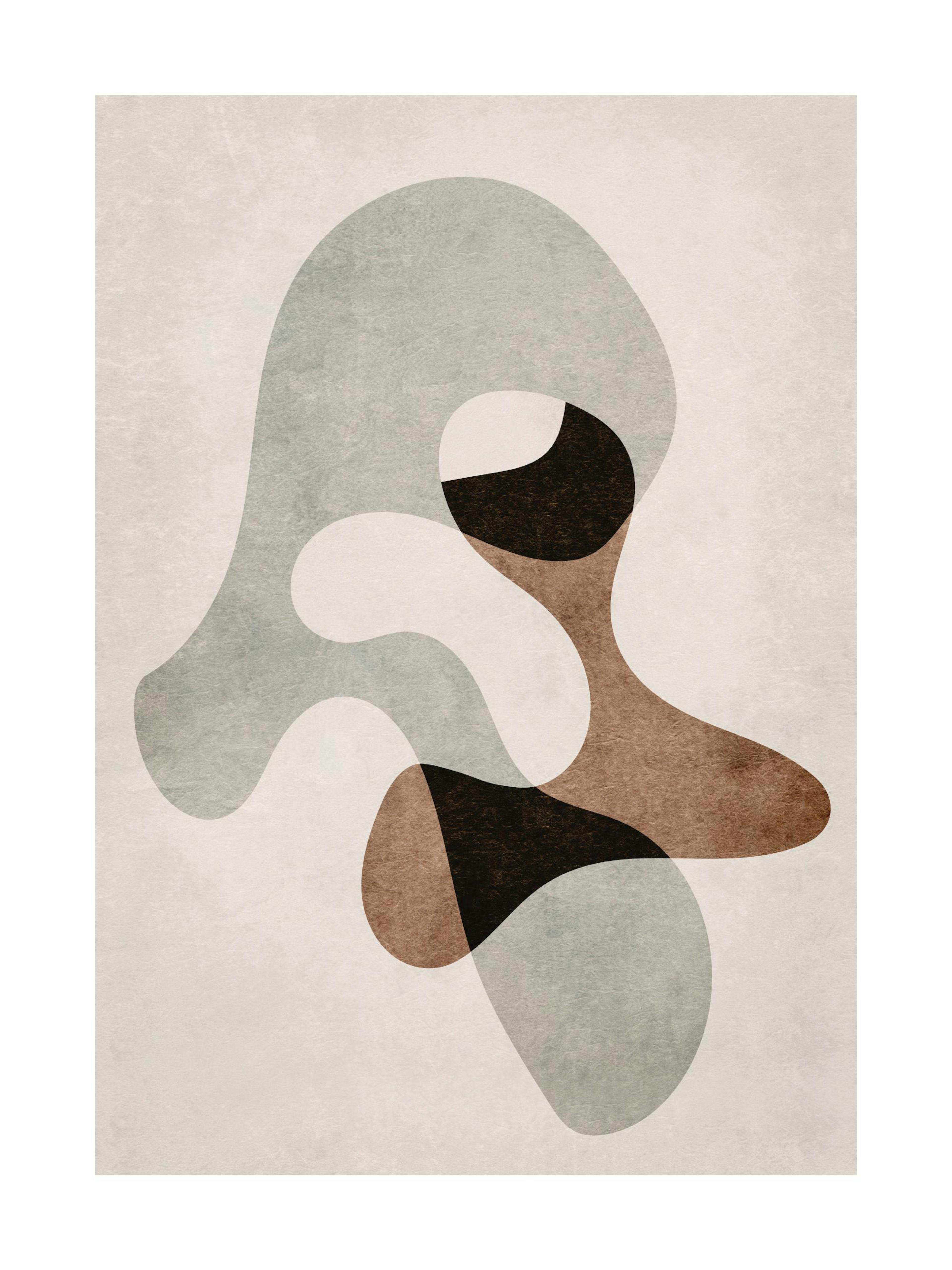 Vivid Shapes No2 Juliste