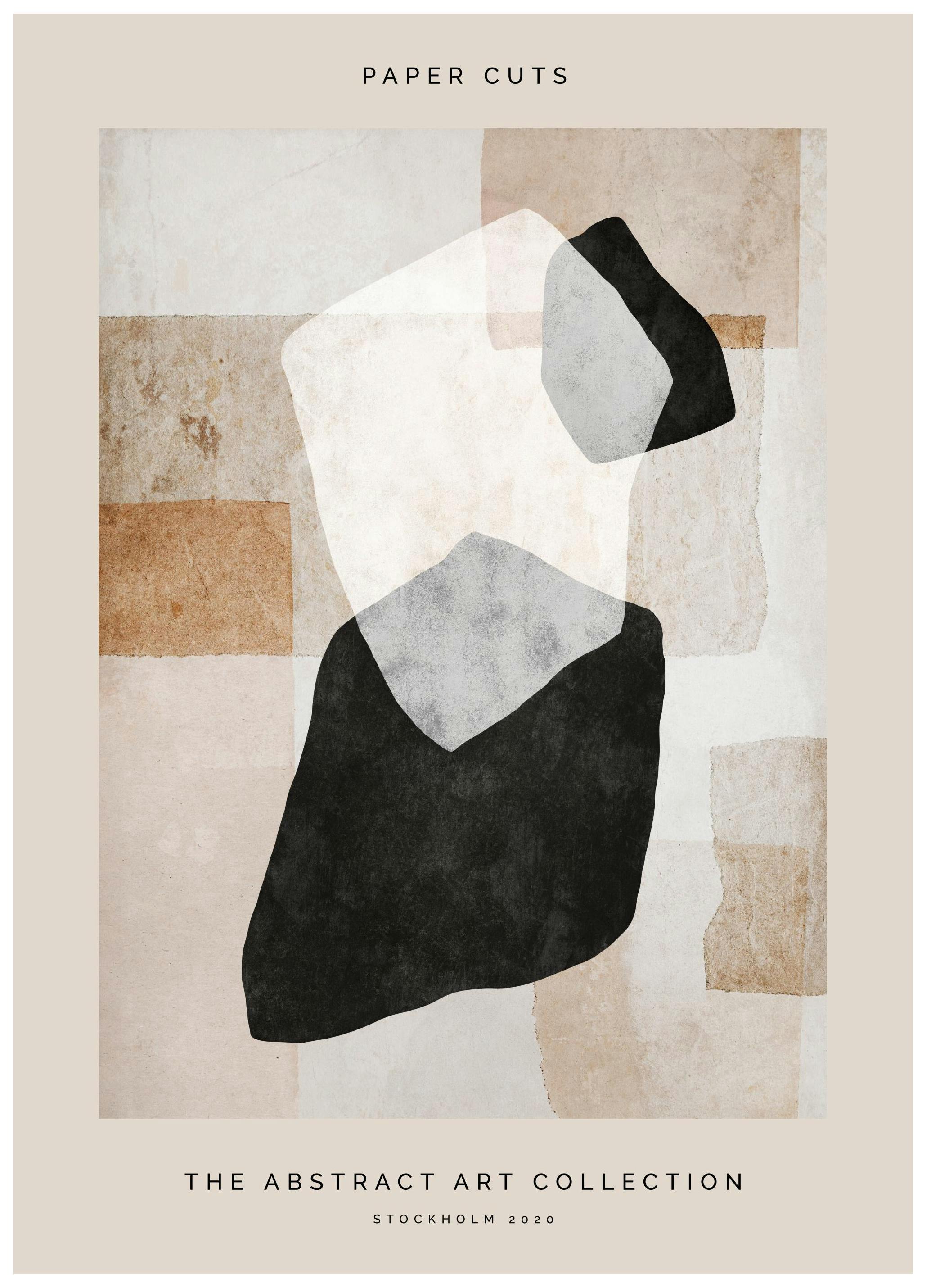 Paper Cuts No1 Affiche (70x100 cm)  Art