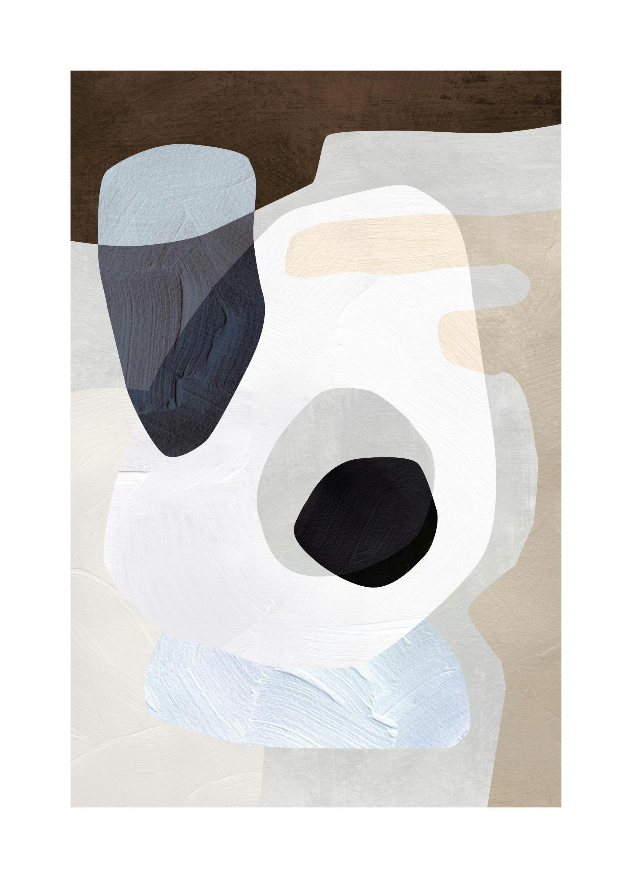 Abstract Graphic No1 Poster (30x40 cm) - Moderne kunst