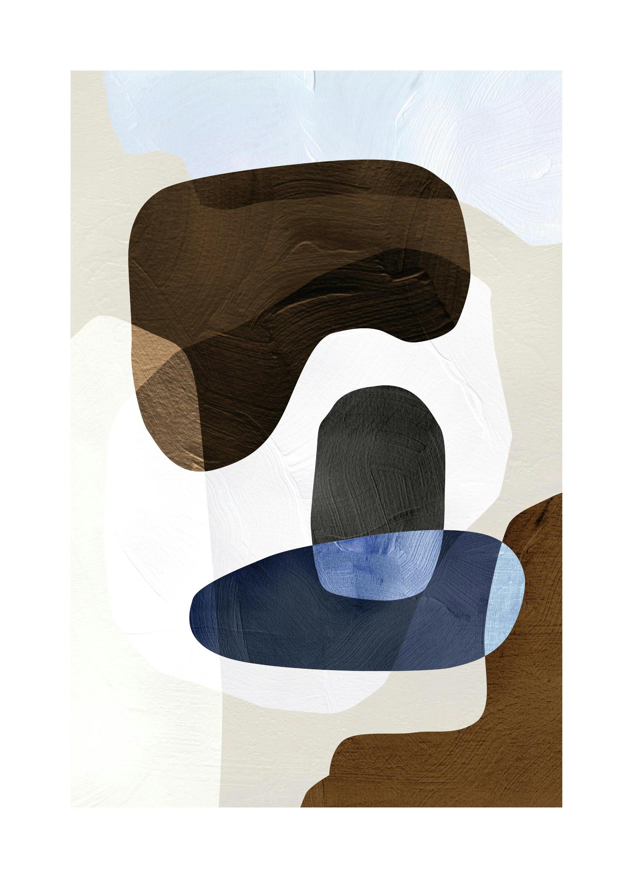 Abstract Graphic No2 Affiche (70x100 cm)  Art