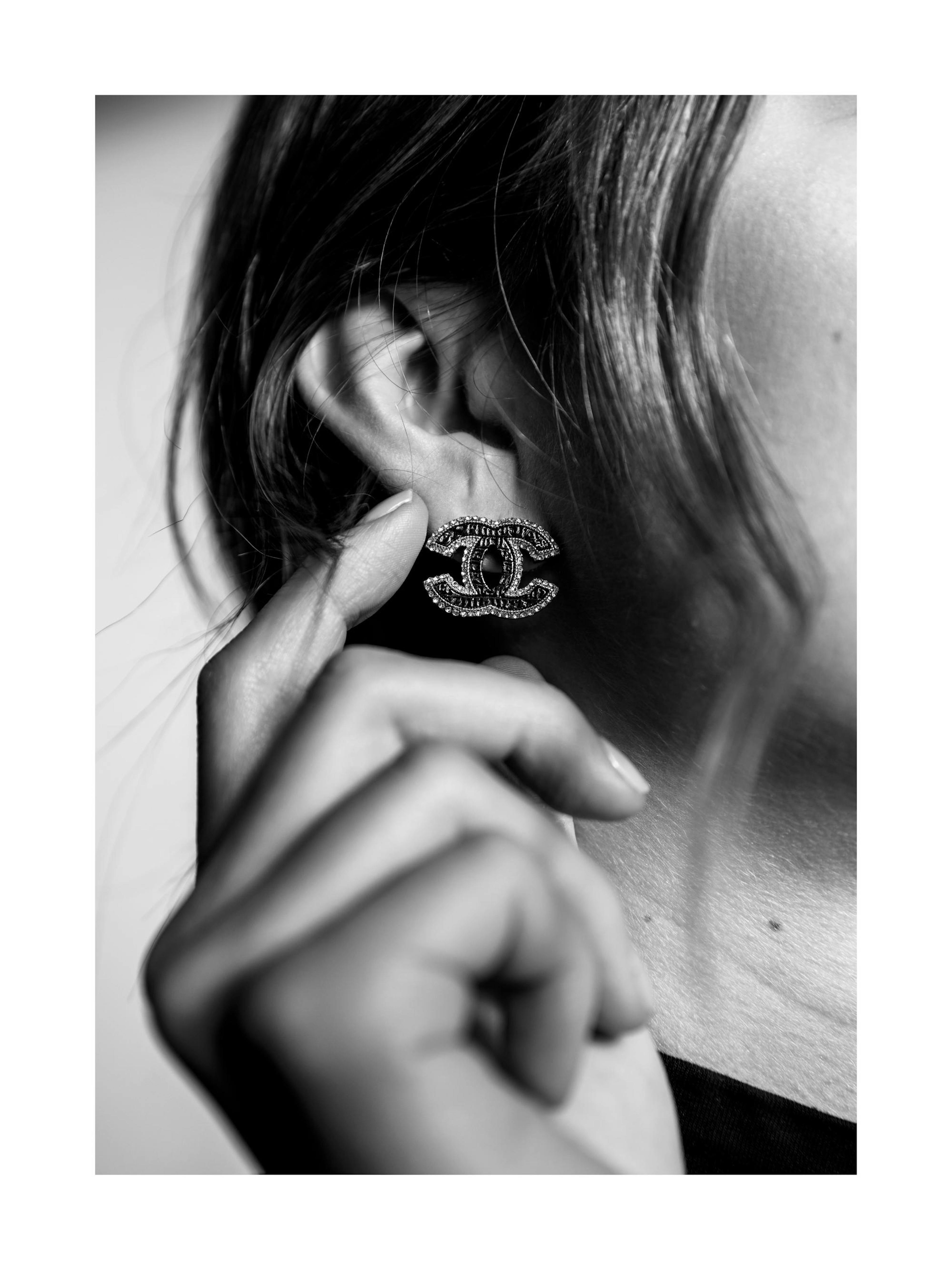 Chanel Earrings Poster
