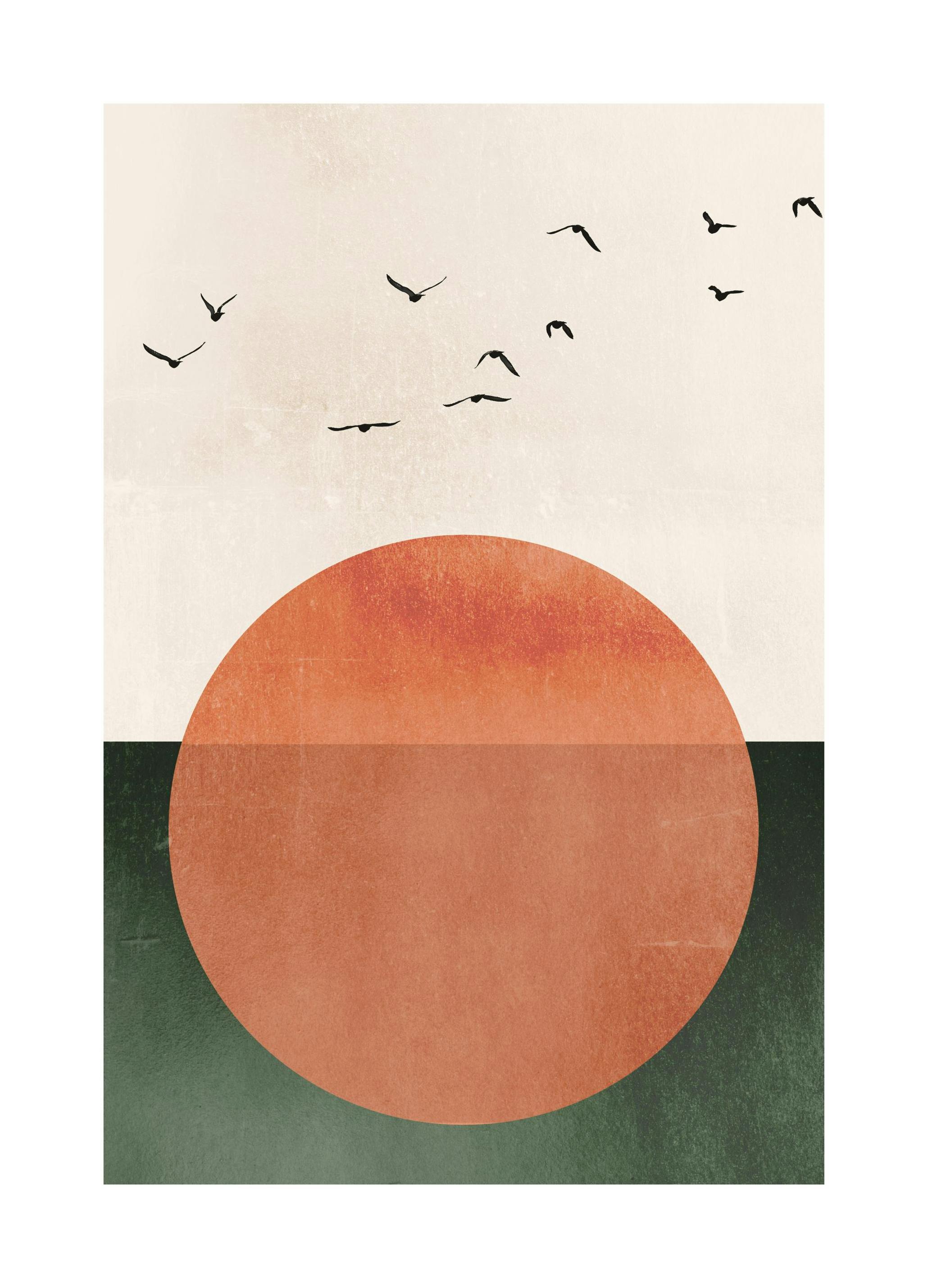 Boris Draschoff / Kubistika - Rising Poster (21x30 cm)- Arte grafica e poster