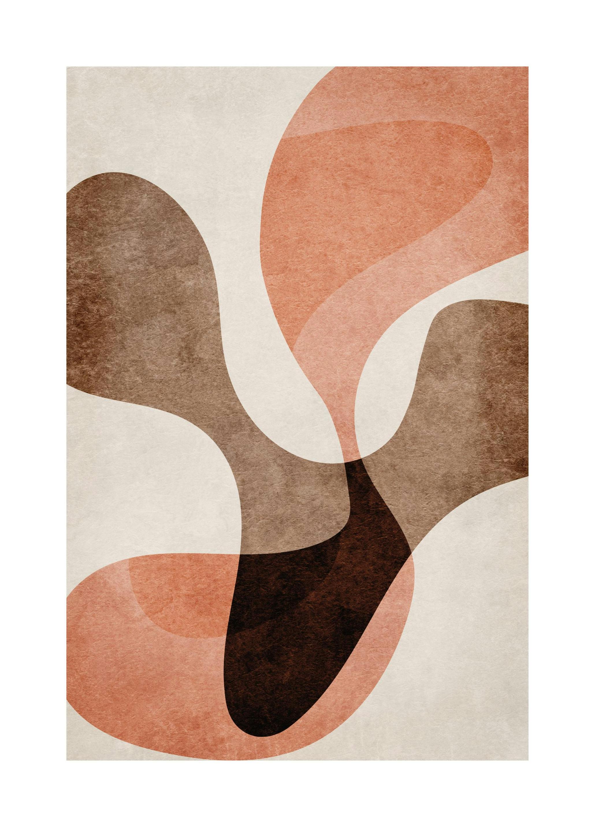 Organic Shapes No1 Print (50x70 cm)