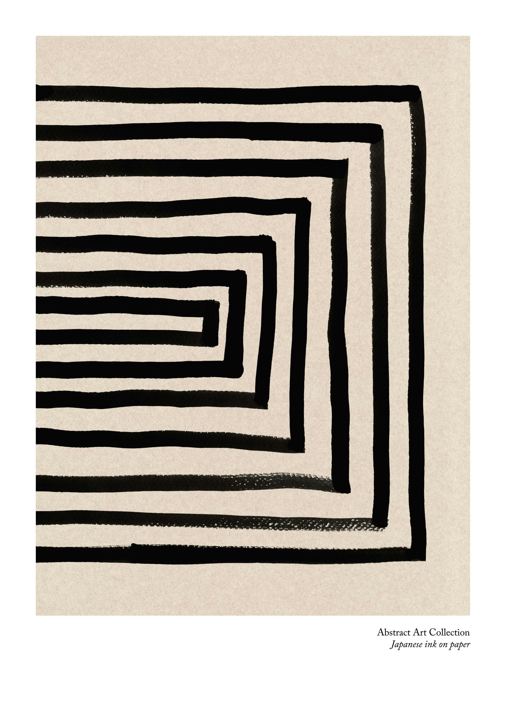Japanese Ink No1 Poster (30x40 cm)