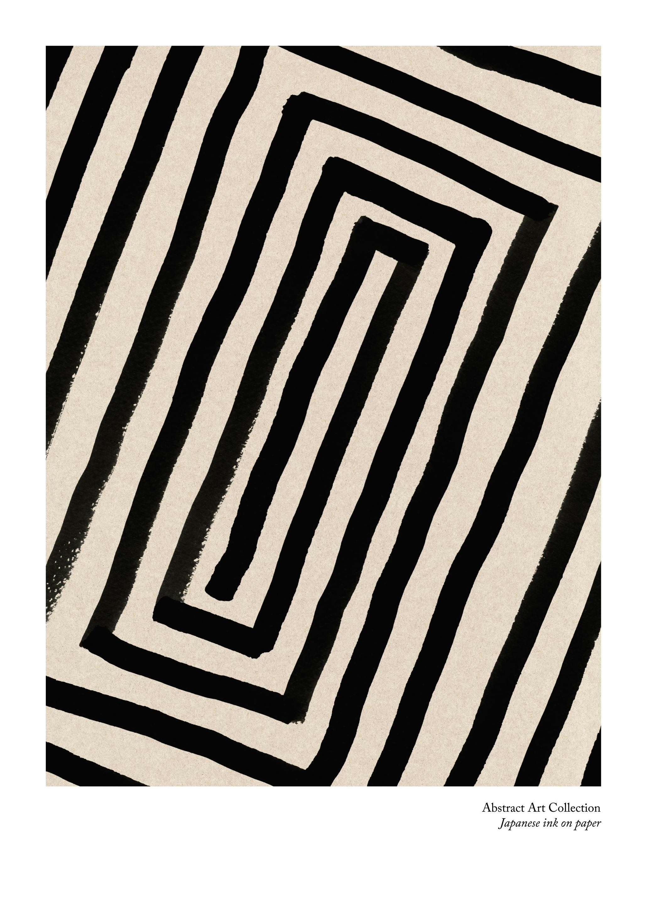 Japanese Ink No2 Poster (50x70 cm)