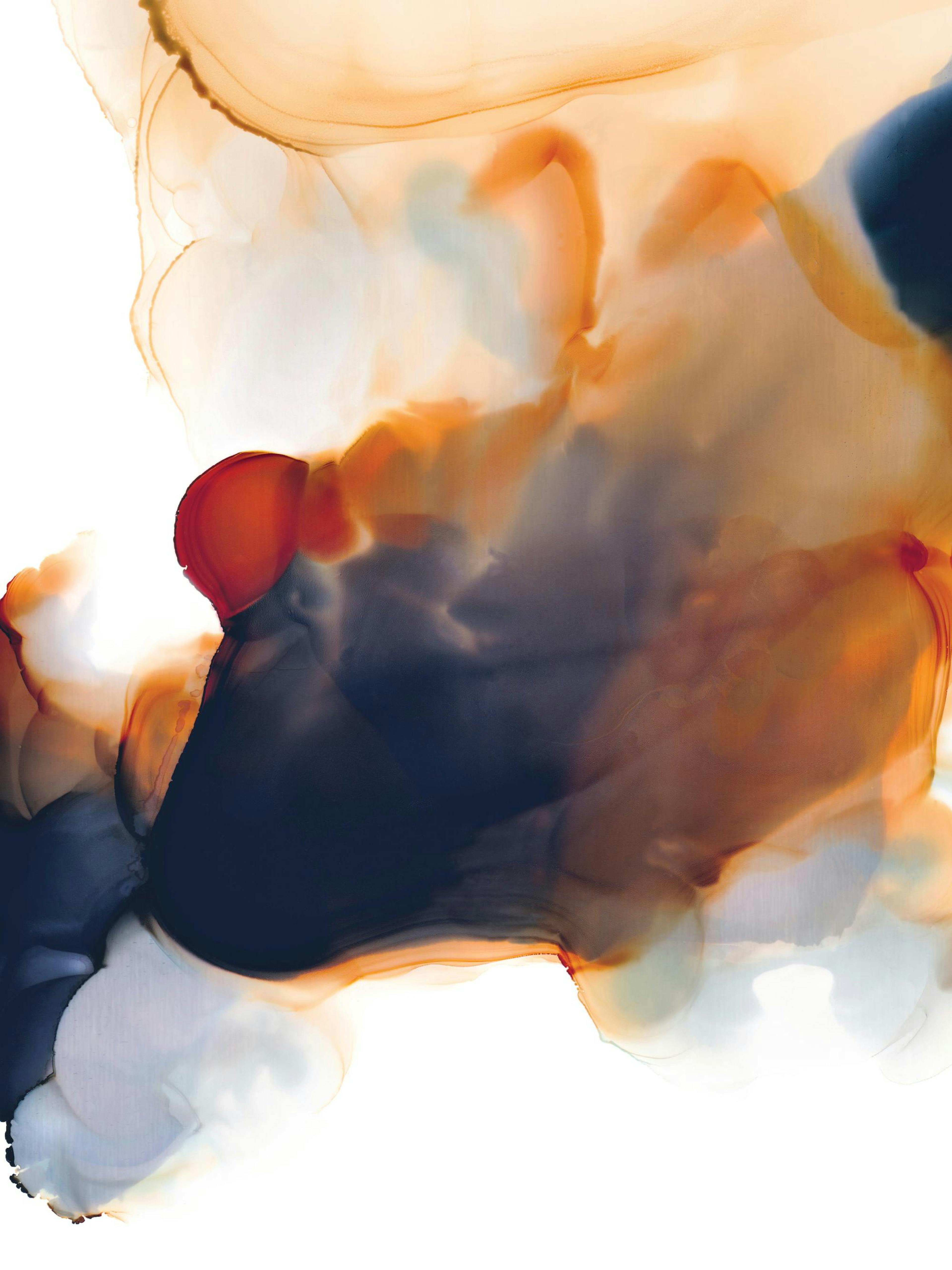 Abstract Color Flow No2 Poster